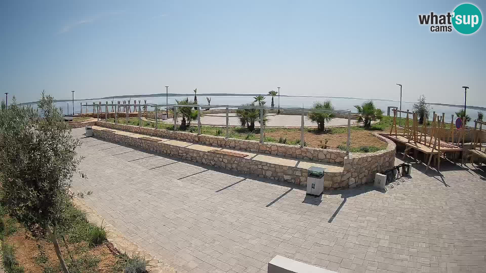 Mandre Sommerbühne Webcam – Velika điga | Insel Pag