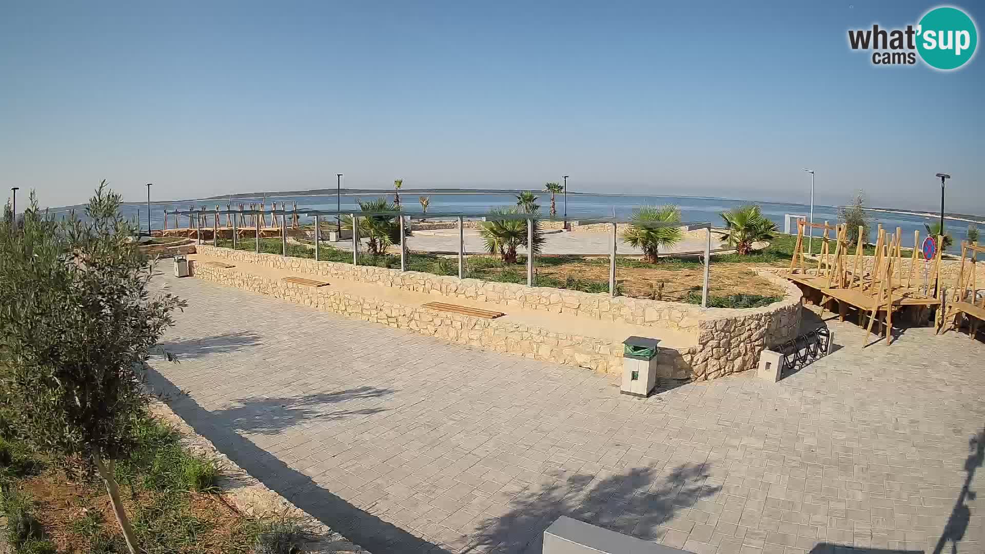 Mandre Sommerbühne Webcam – Velika điga | Insel Pag