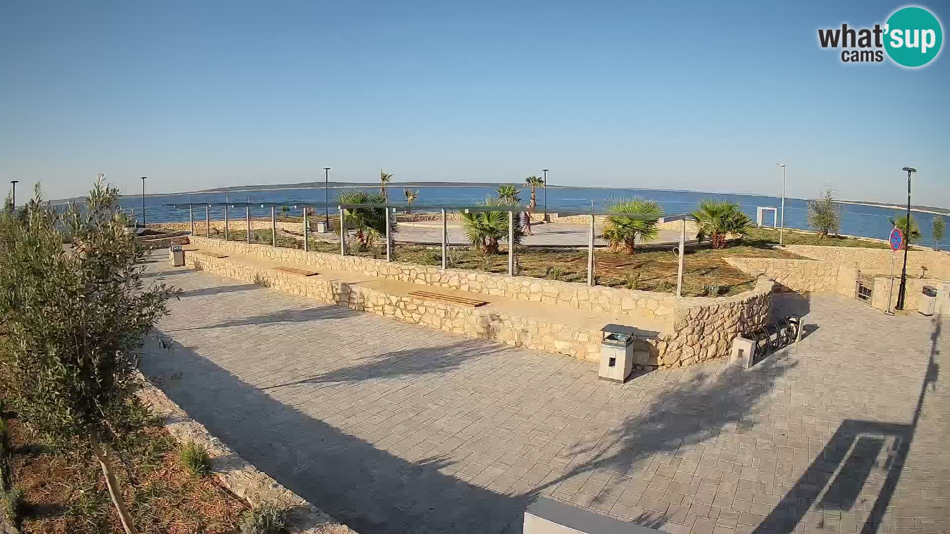 Webcam Mandre – Palco estivo Velika điga | Isola di Pag