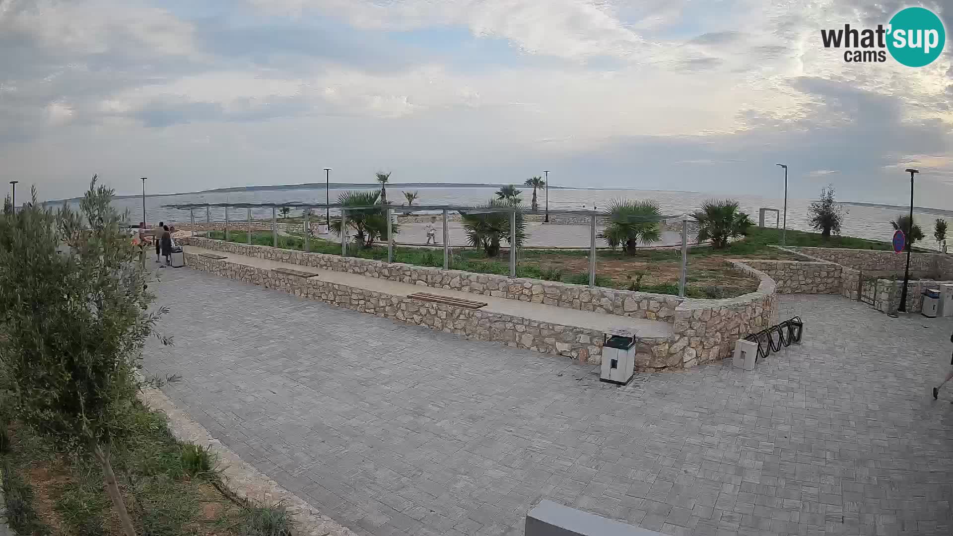 Webcam Mandre – Scène estivale Velika điga | Île de Pag