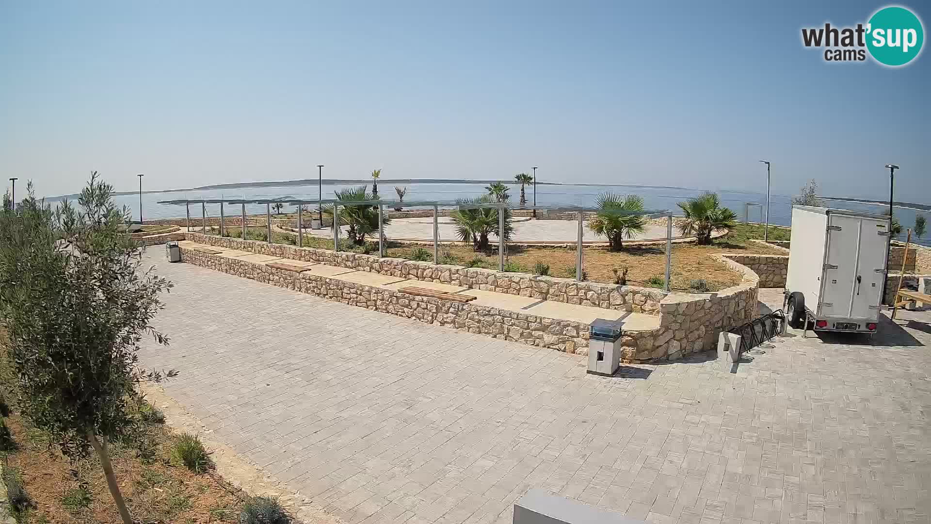 Mandre Summer Stage Webcam – Velika điga | Pag Island