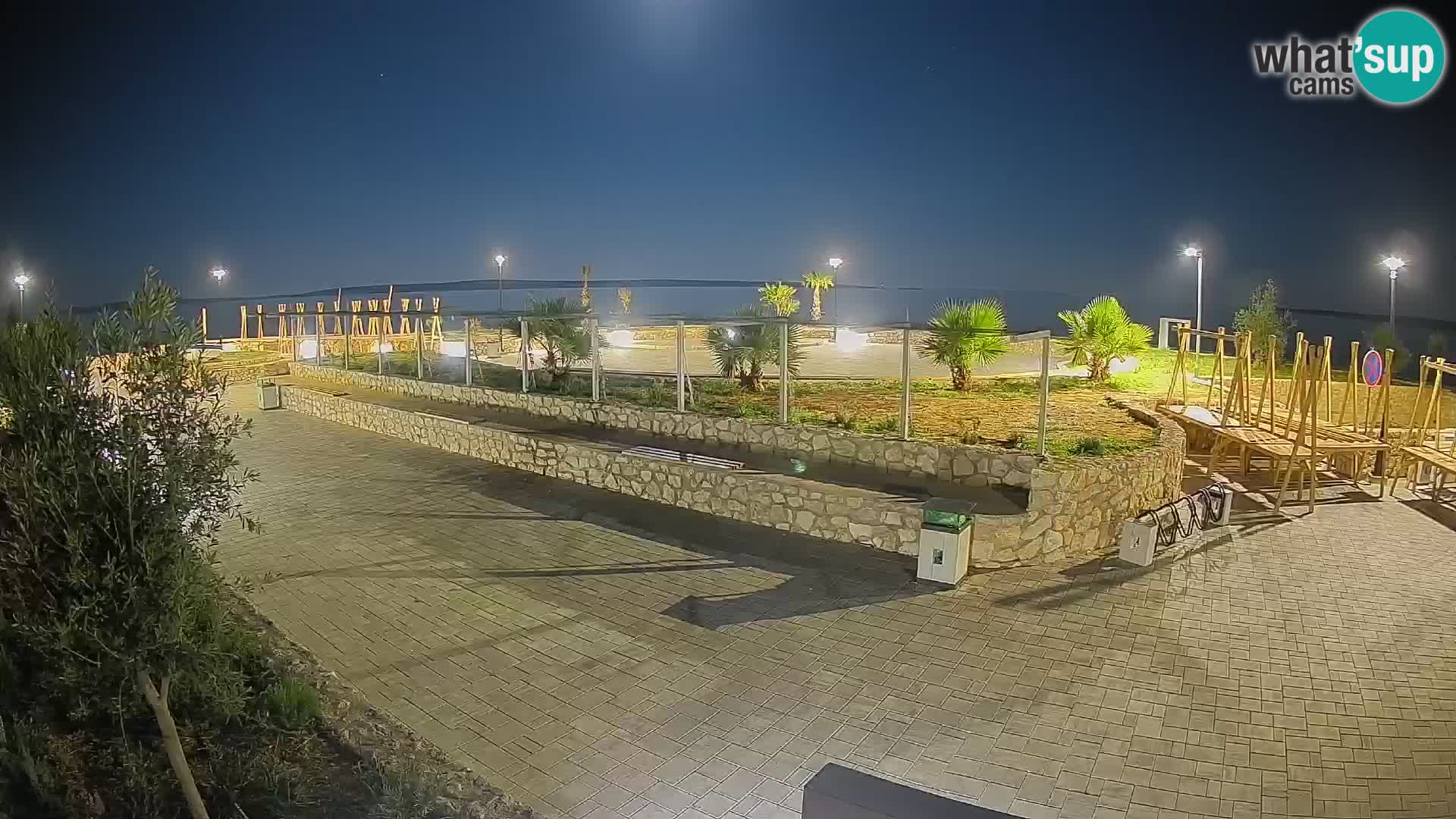 Webcam Mandre – Scène estivale Velika điga | Île de Pag