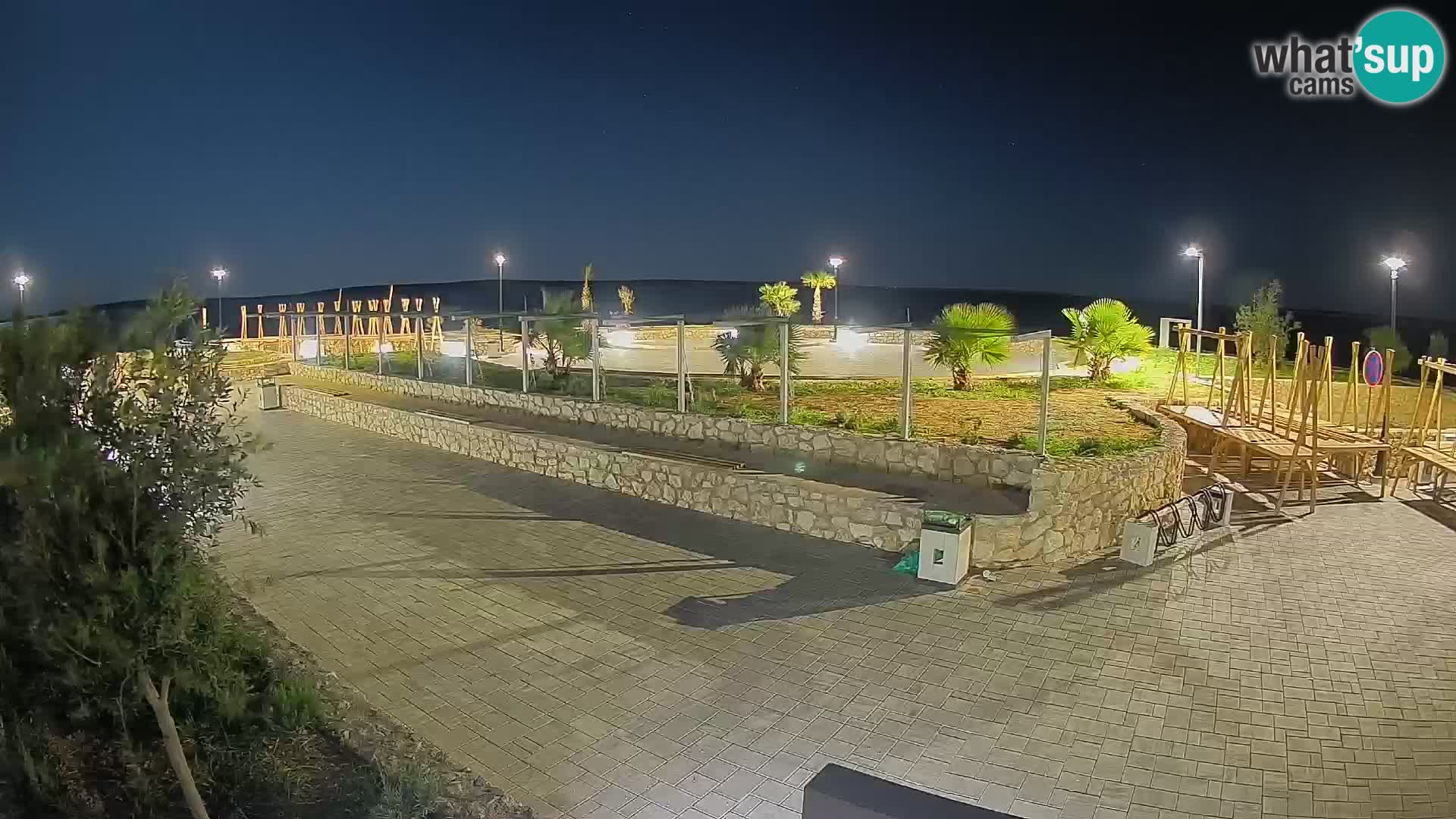 Webcam Mandre – Palco estivo Velika điga | Isola di Pag