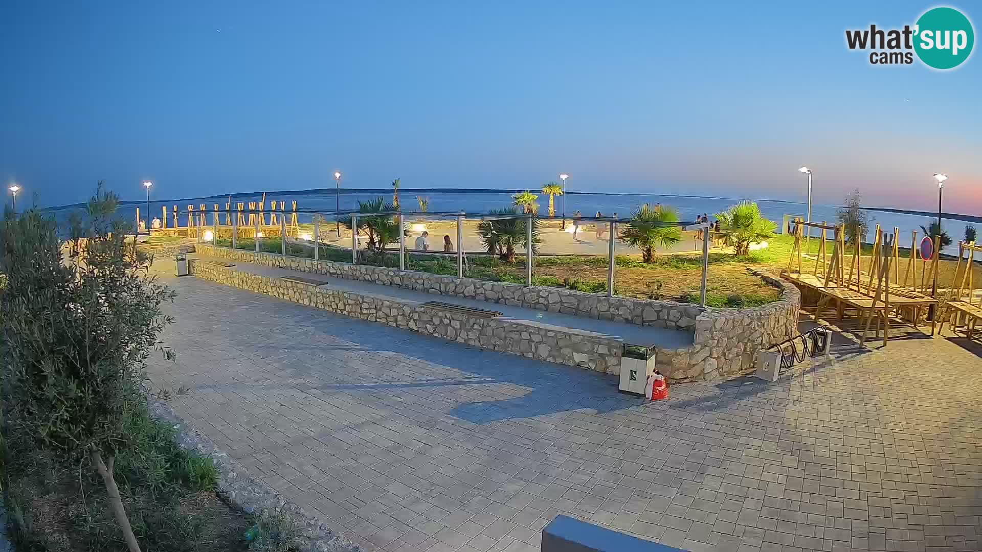 Mandre Summer Stage Webcam – Velika điga | Pag Island