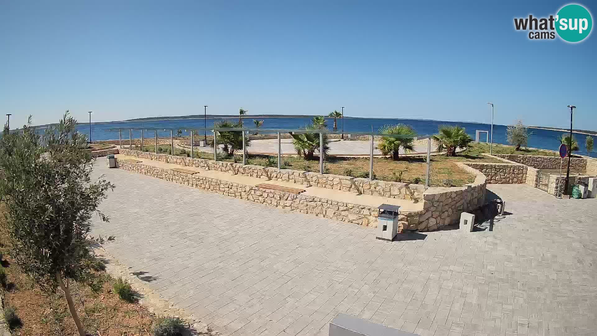 Mandre Sommerbühne Webcam – Velika điga | Insel Pag