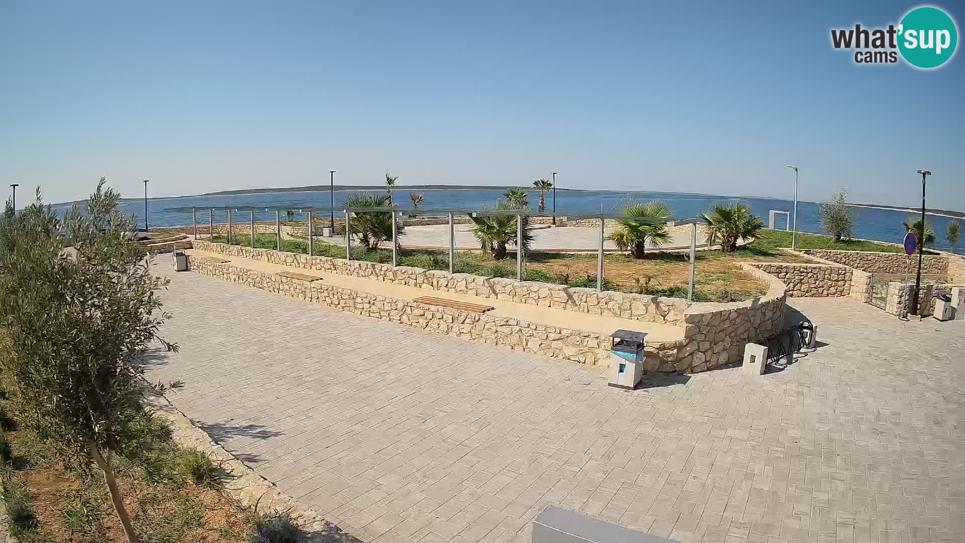 Webcam Mandre – Palco estivo Velika điga | Isola di Pag