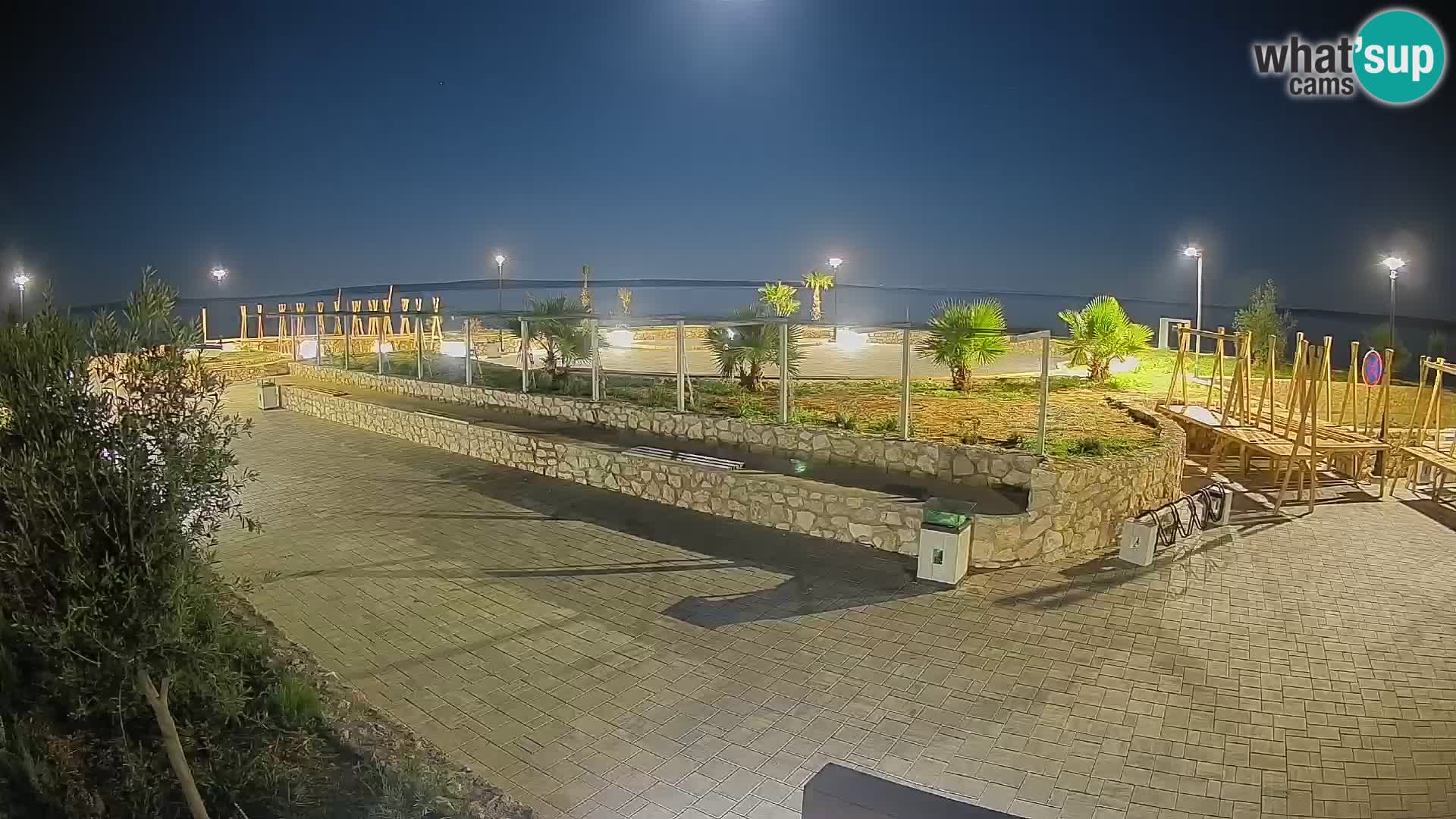 Mandre Sommerbühne Webcam – Velika điga | Insel Pag
