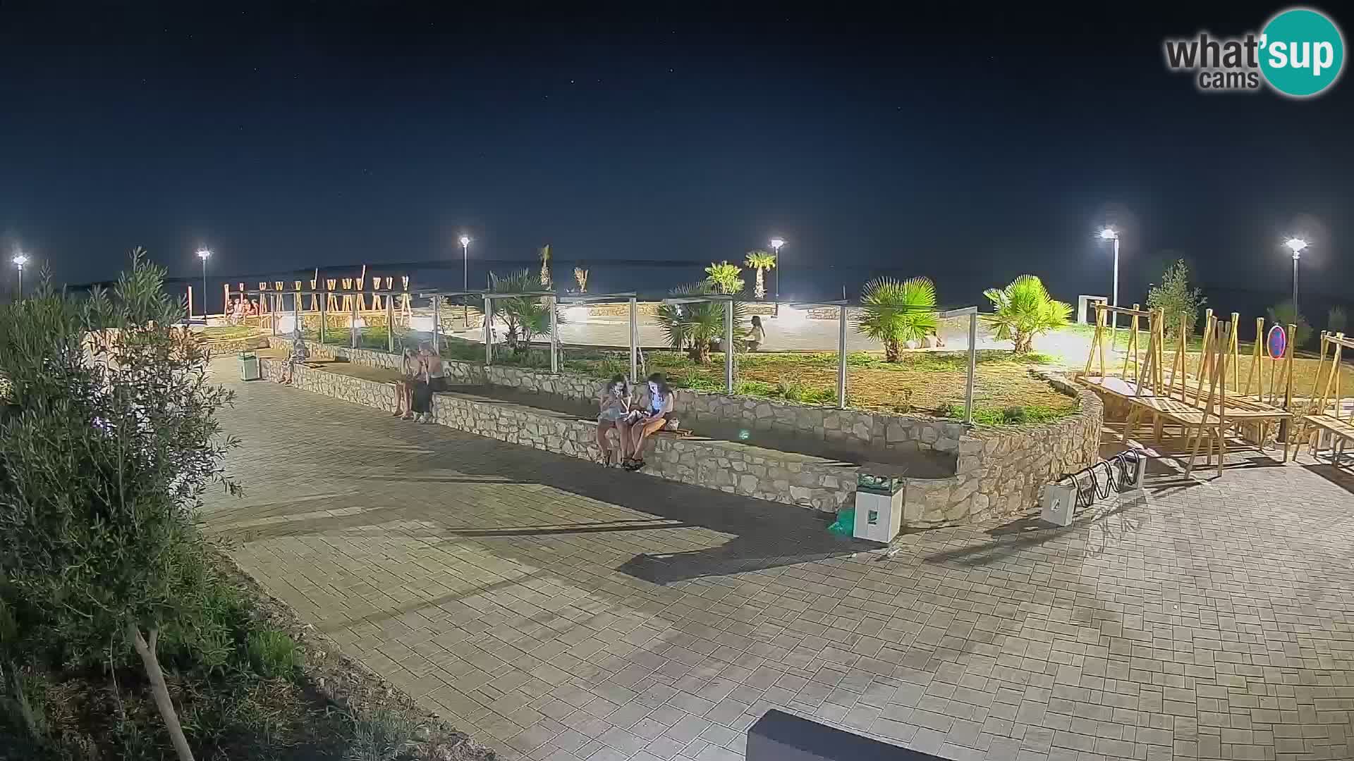 Mandre Summer Stage Webcam – Velika điga | Pag Island