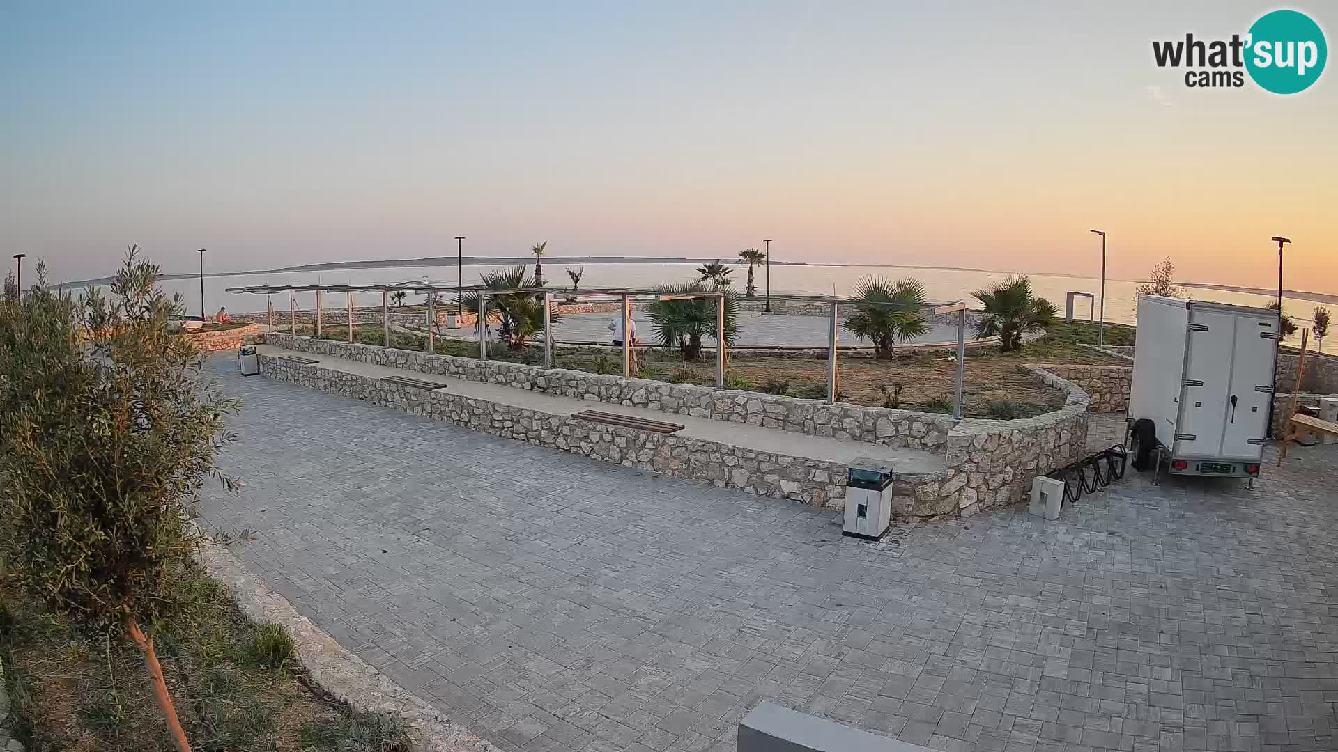 Webcam Mandre – Palco estivo Velika điga | Isola di Pag