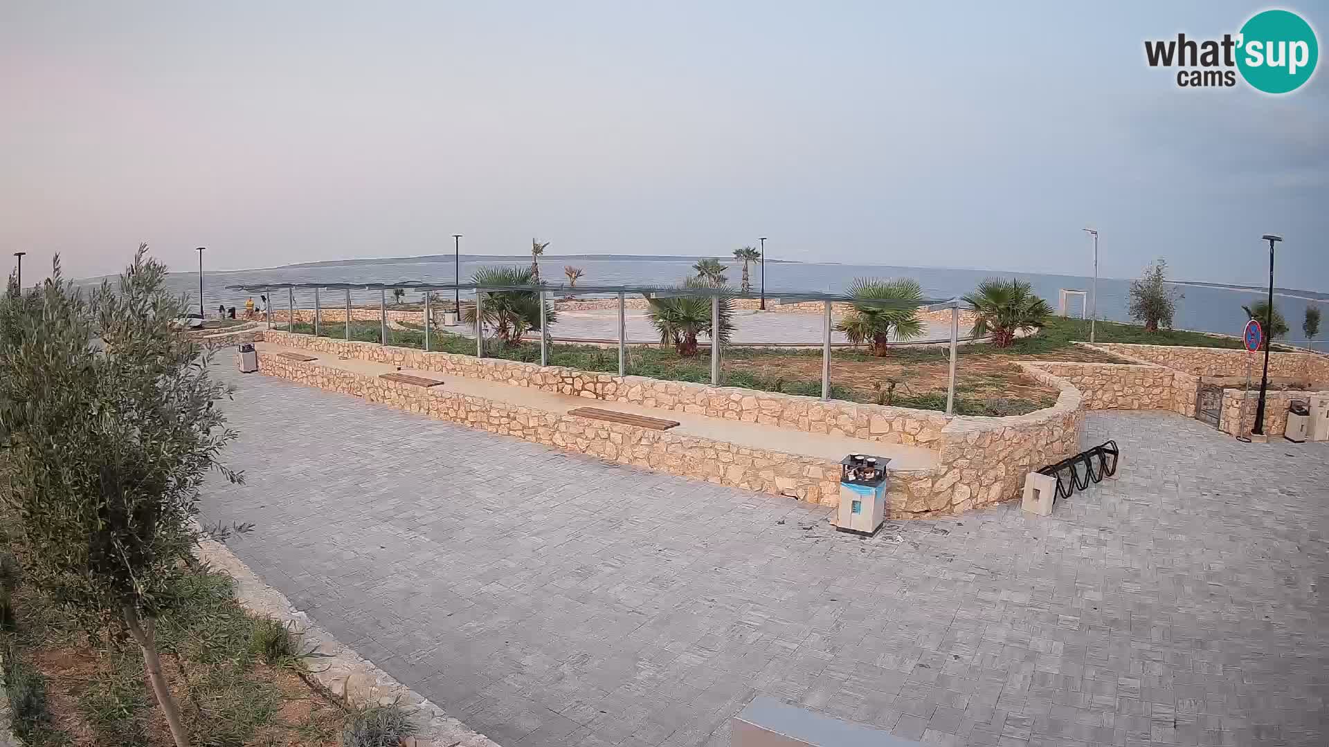 Mandre Summer Stage Webcam – Velika điga | Pag Island