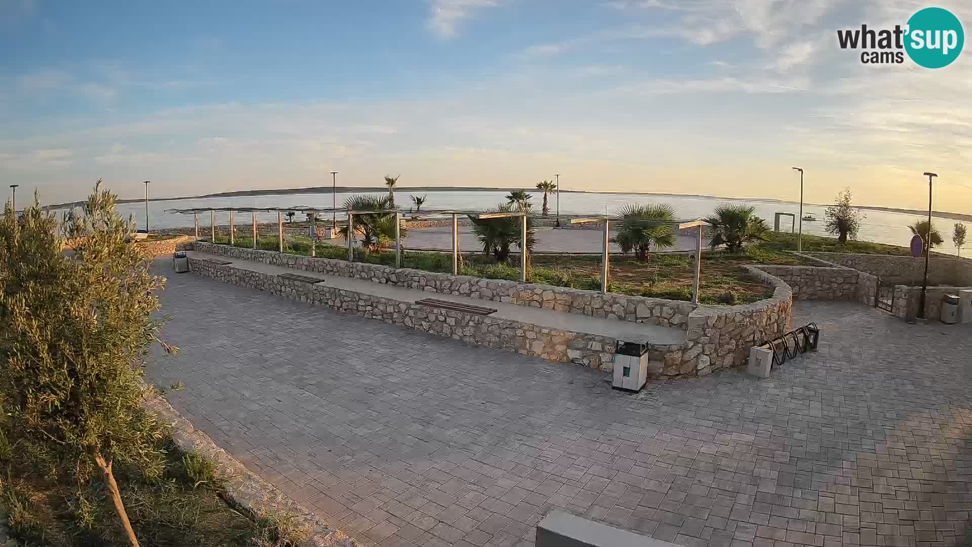 Webcam Mandre – Escenario de verano Velika điga | Isla de Pag