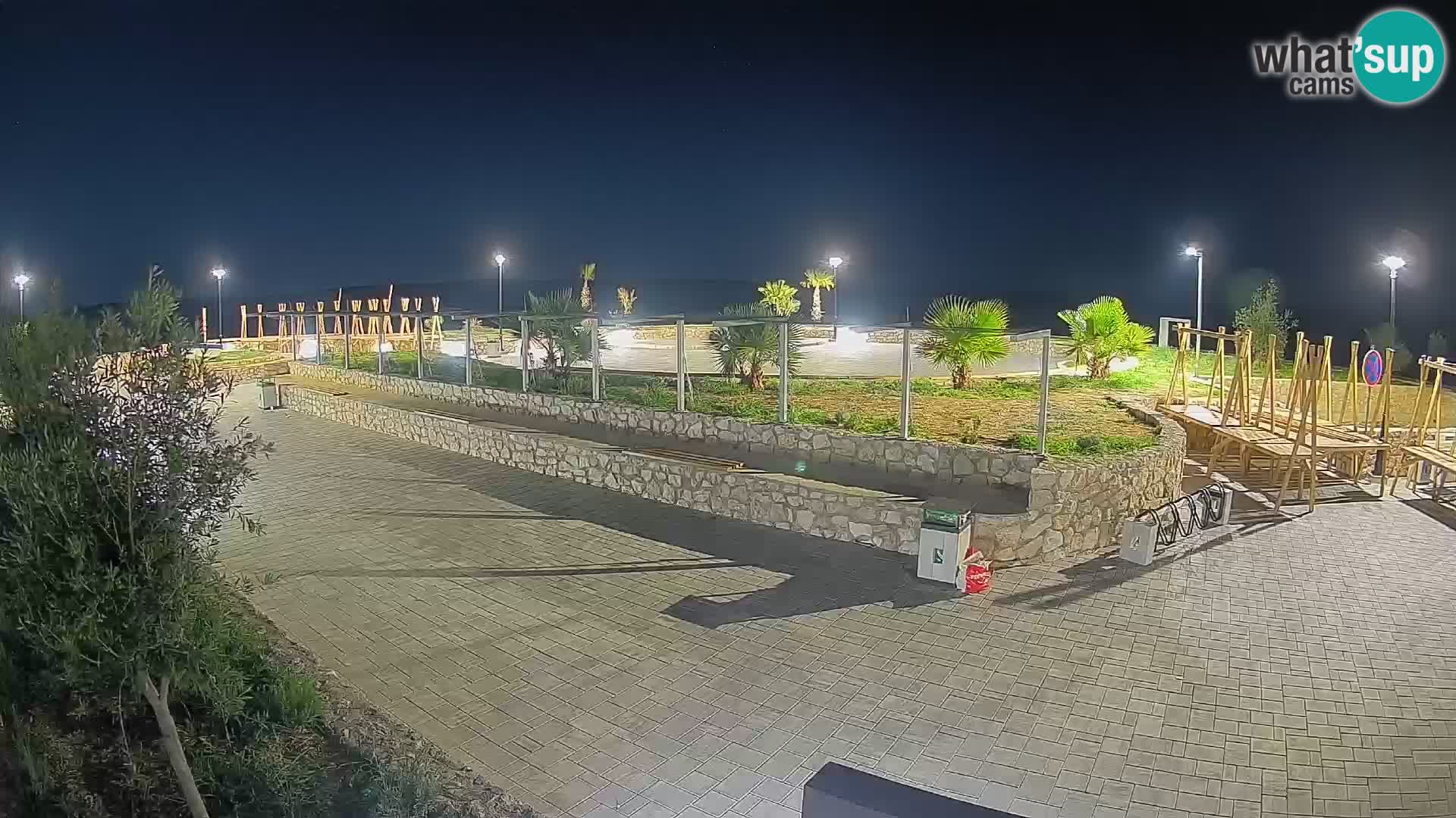 Mandre Summer Stage Webcam – Velika điga | Pag Island