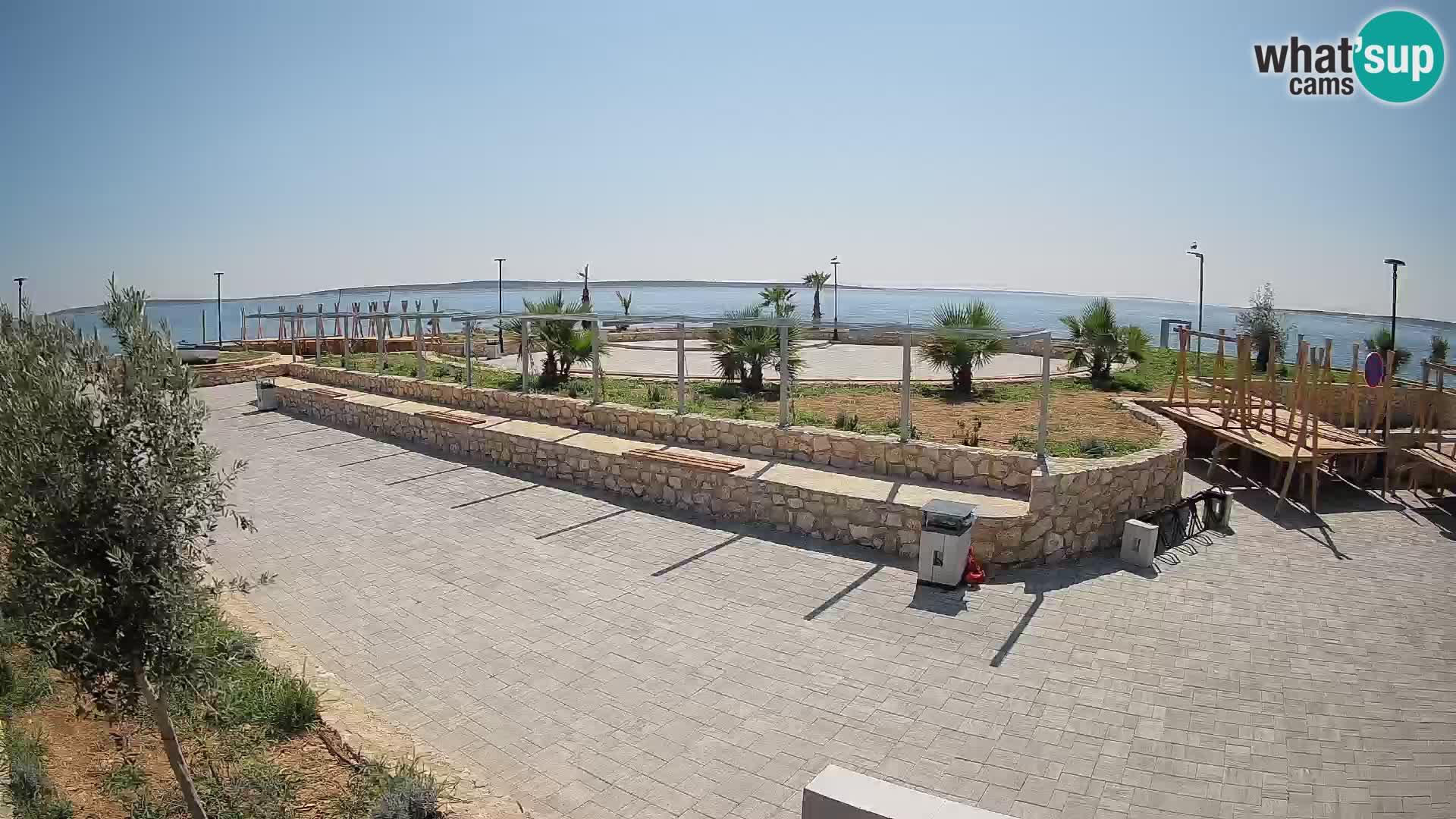 Mandre Sommerbühne Webcam – Velika điga | Insel Pag