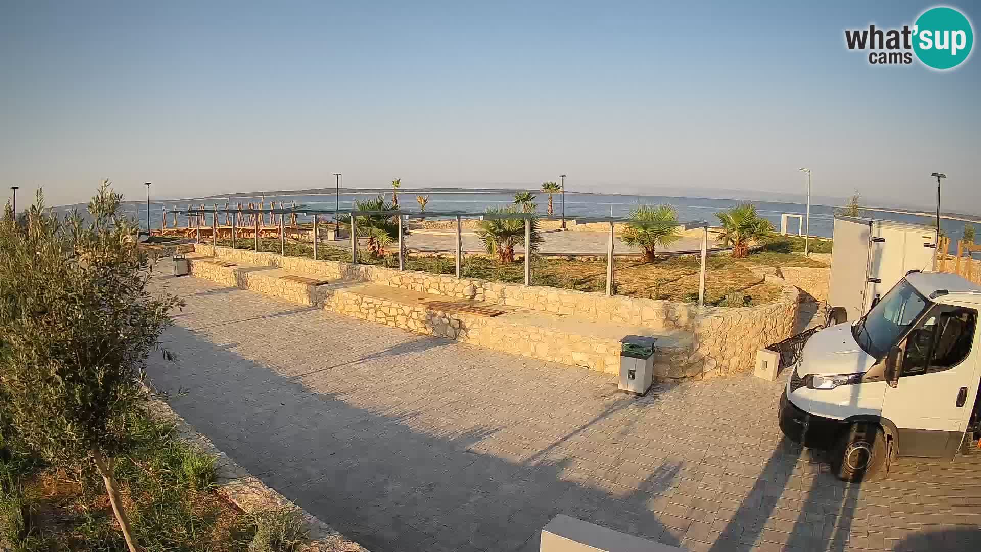 Mandre Summer Stage Webcam – Velika điga | Pag Island