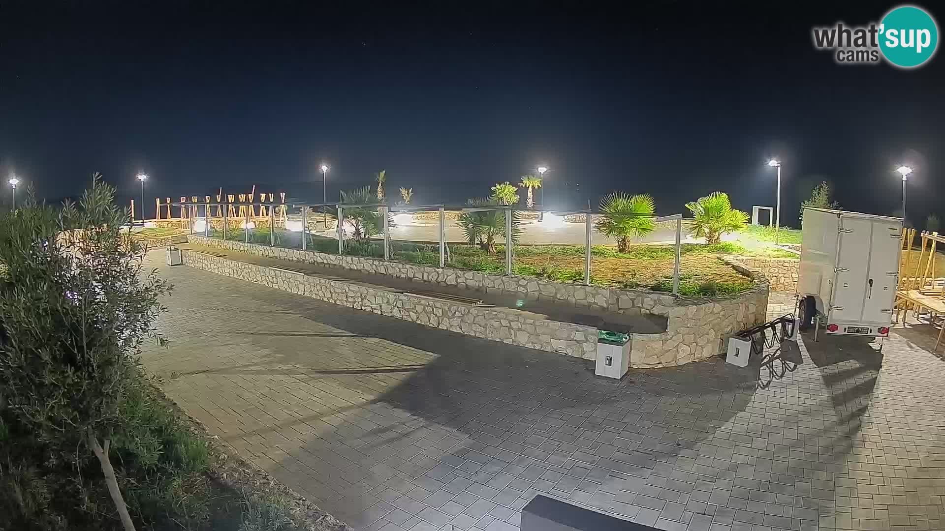 Webcam Mandre – Palco estivo Velika điga | Isola di Pag