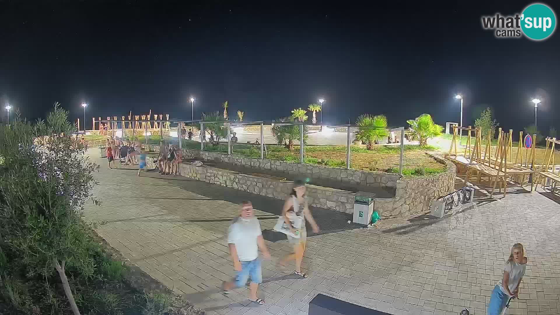 Mandre Sommerbühne Webcam – Velika điga | Insel Pag