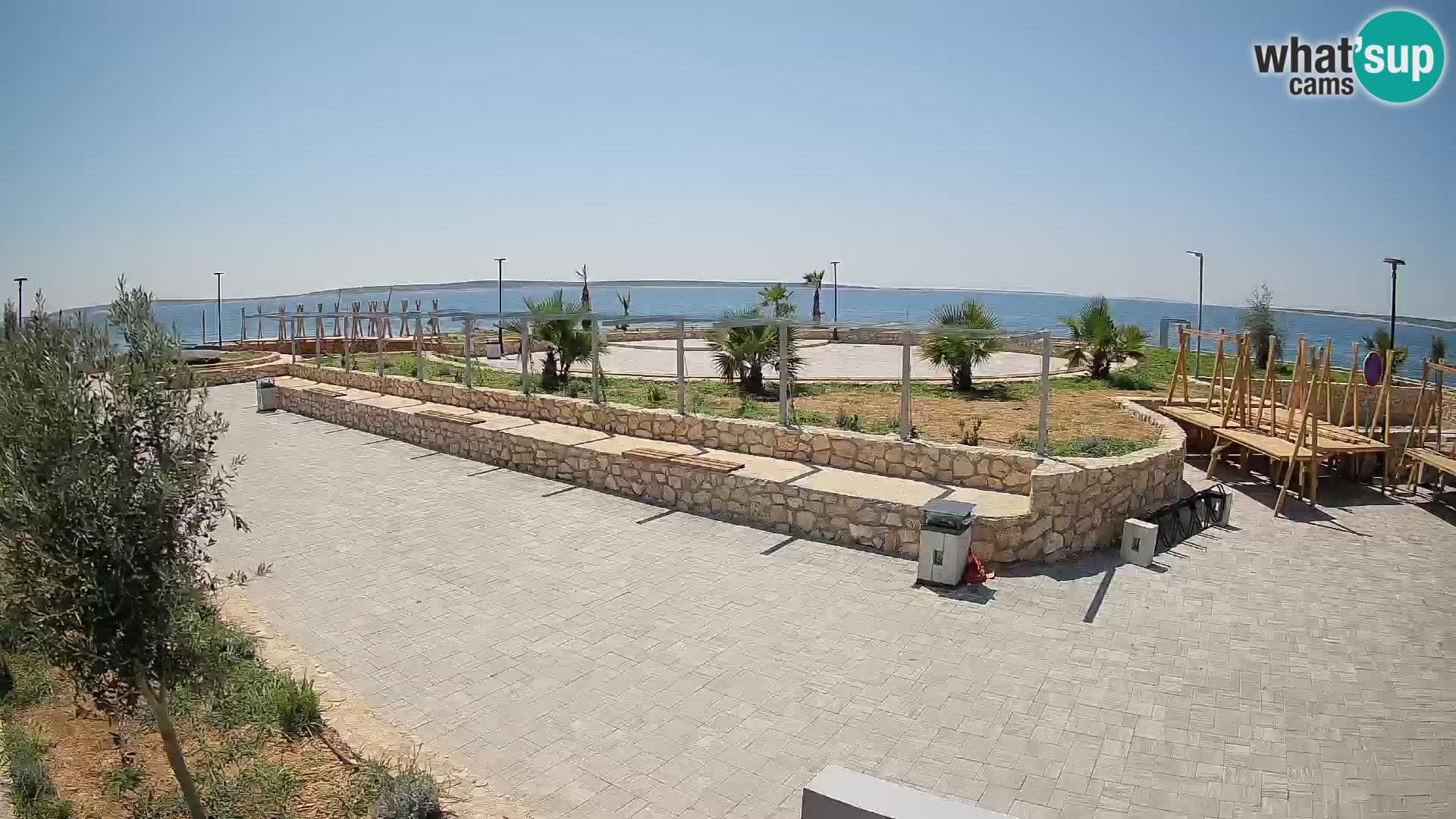 Mandre Sommerbühne Webcam – Velika điga | Insel Pag