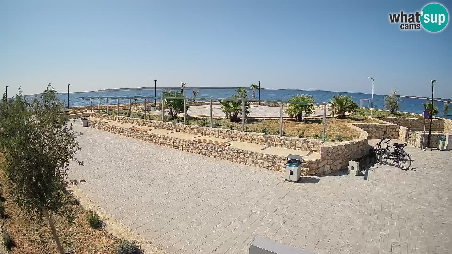 Mandre Sommerbühne Webcam – Velika điga | Insel Pag