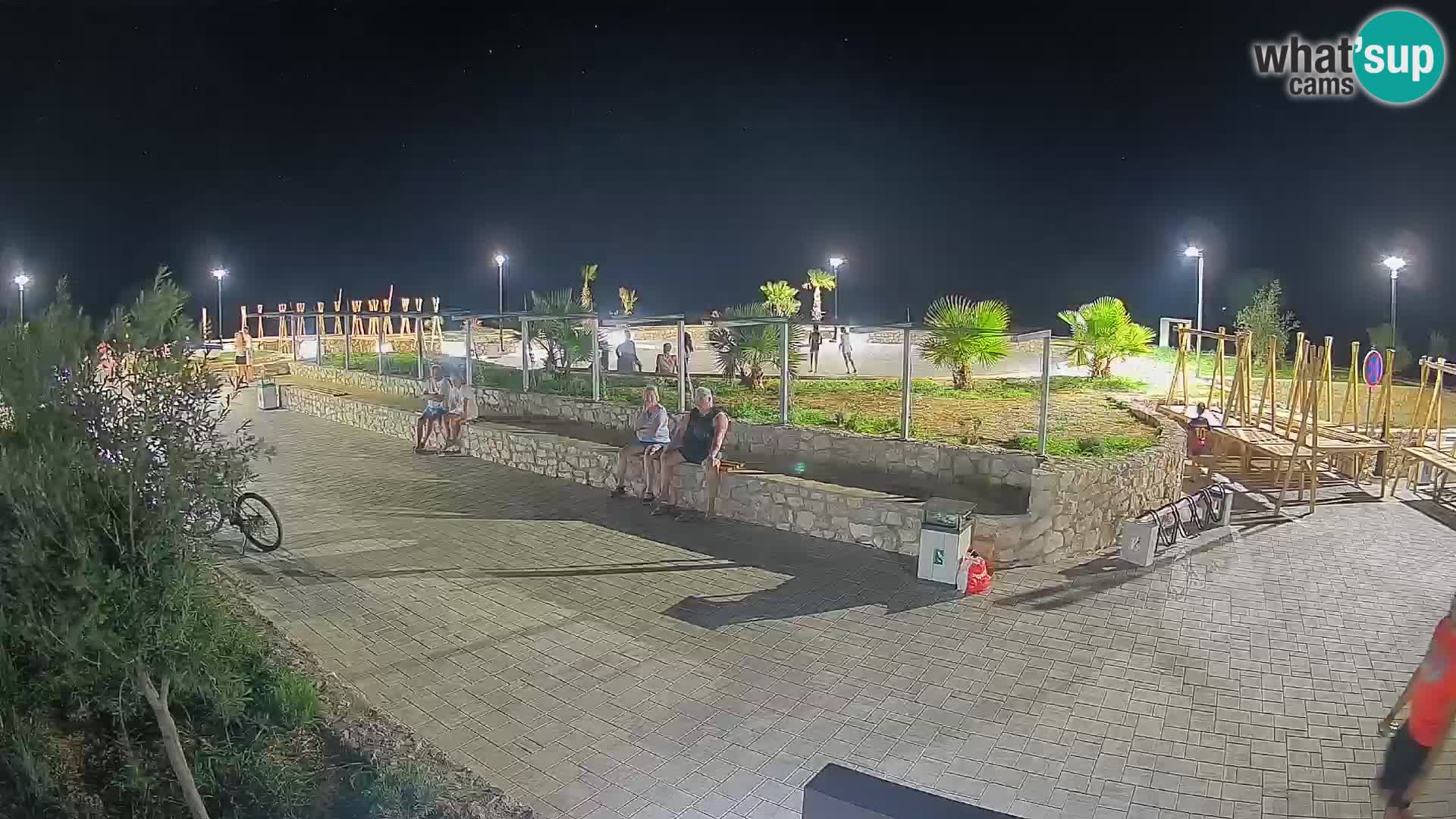 Webcam Mandre – Scène estivale Velika điga | Île de Pag