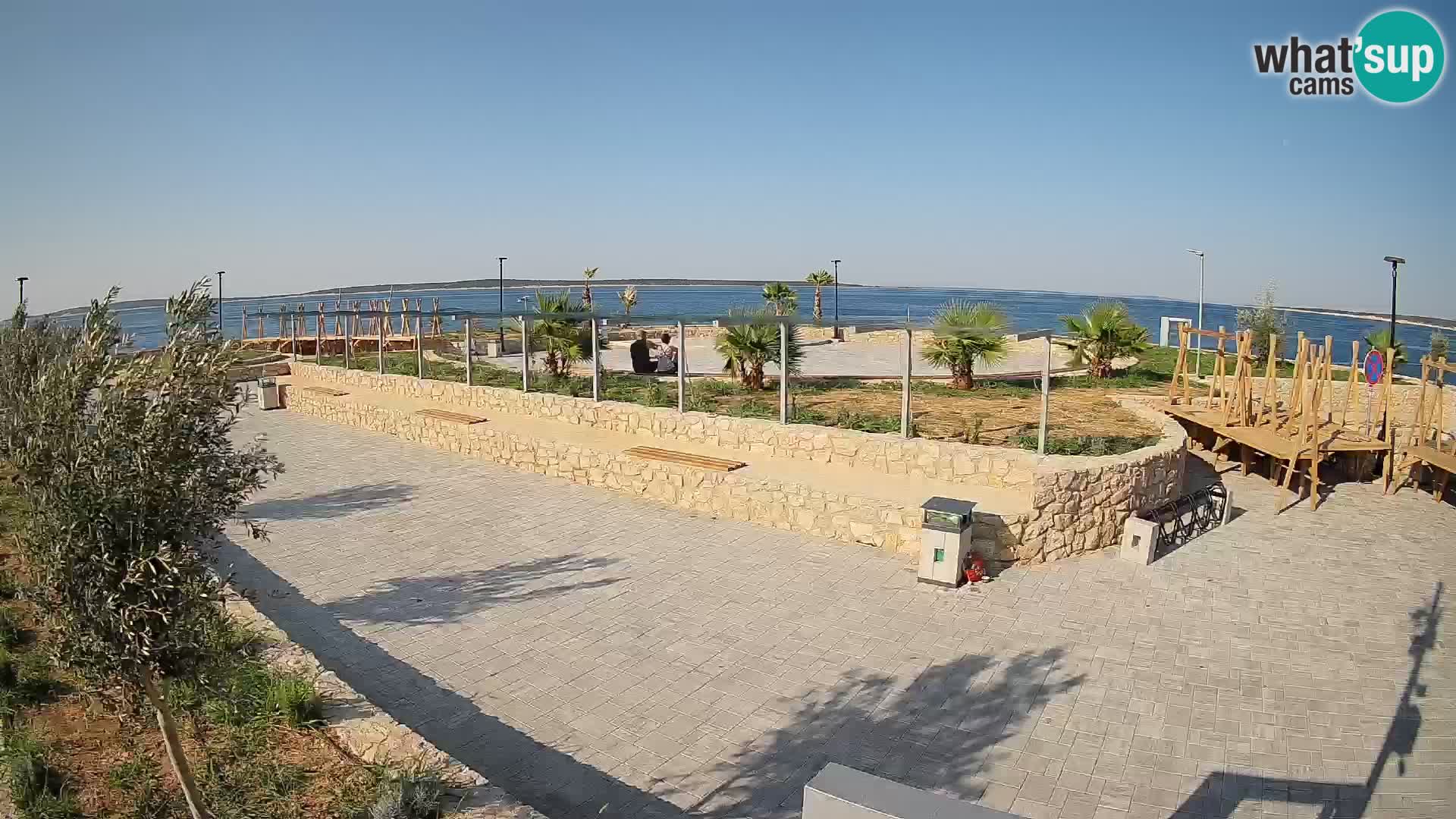 Webcam Mandre – Palco estivo Velika điga | Isola di Pag
