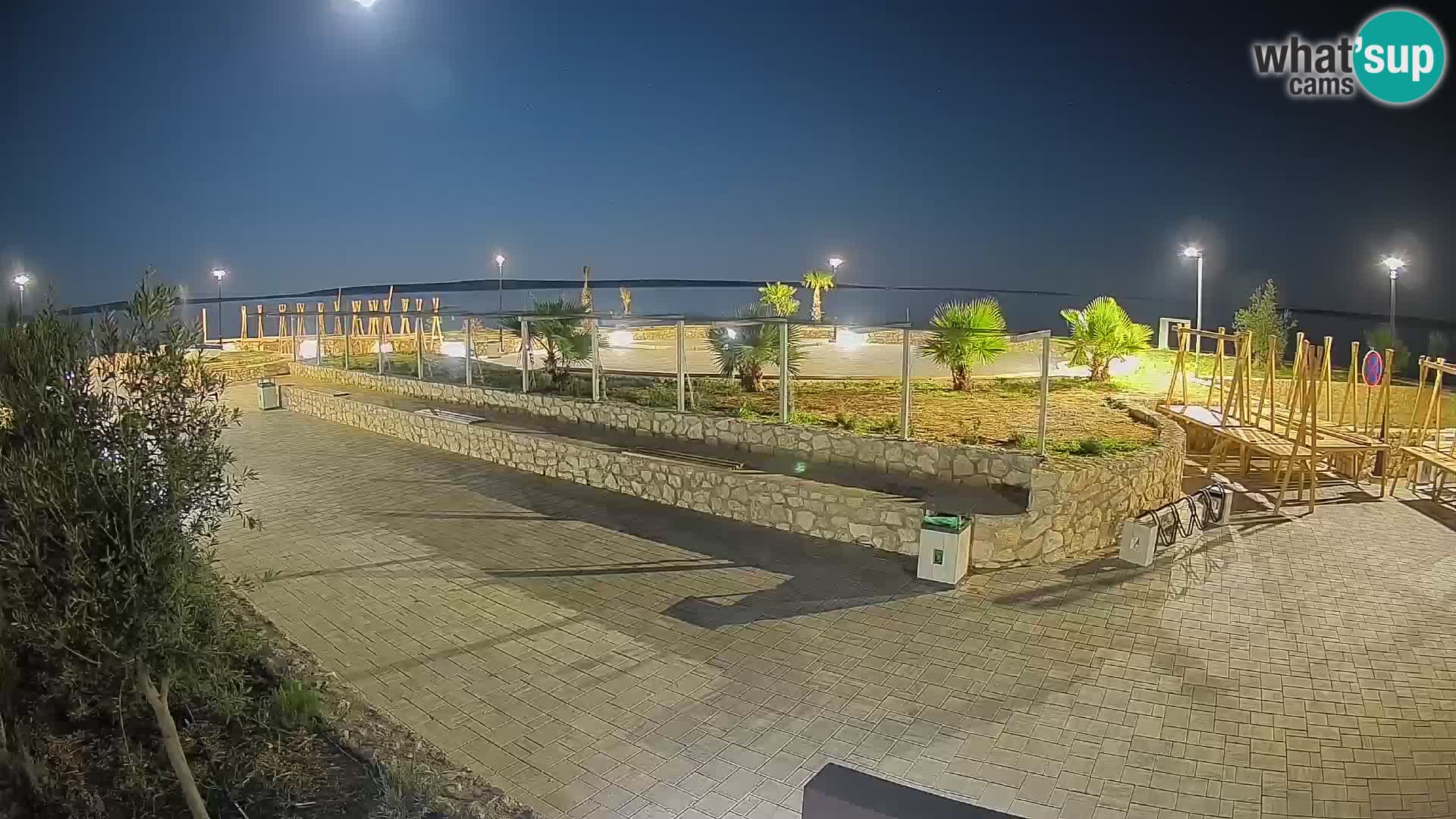 Mandre Sommerbühne Webcam – Velika điga | Insel Pag