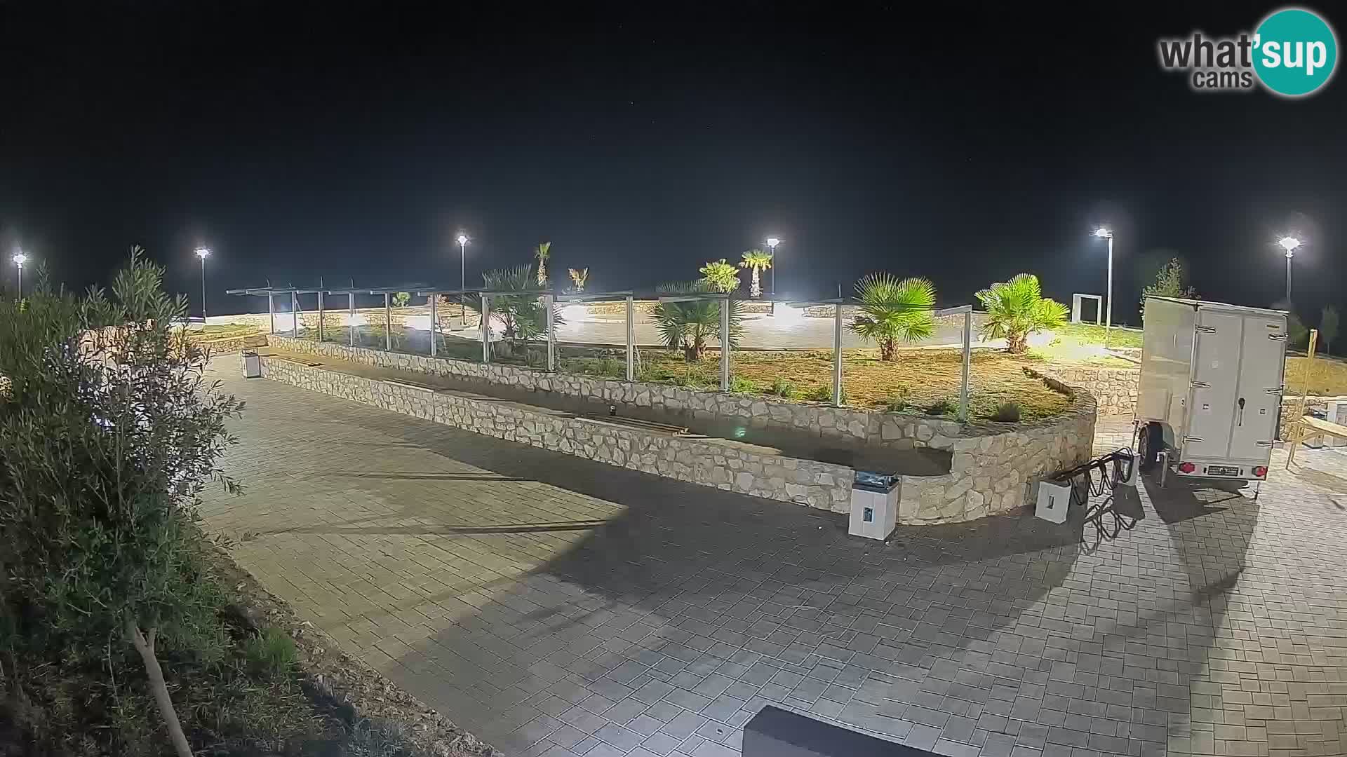 Mandre Sommerbühne Webcam – Velika điga | Insel Pag