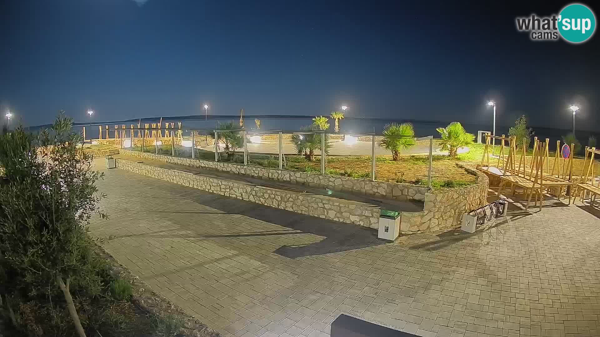 Mandre Summer Stage Webcam – Velika điga | Pag Island
