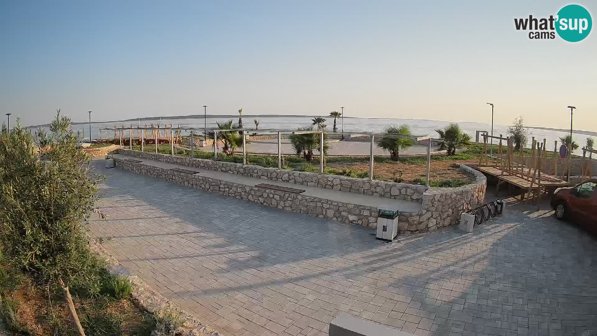 Mandre Sommerbühne Webcam – Velika điga | Insel Pag