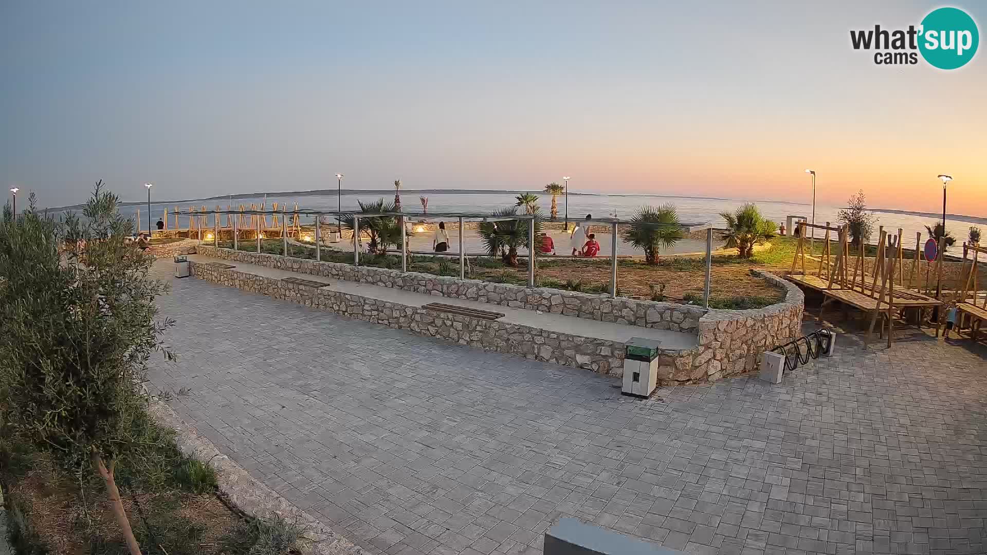 Webcam Mandre – Palco estivo Velika điga | Isola di Pag