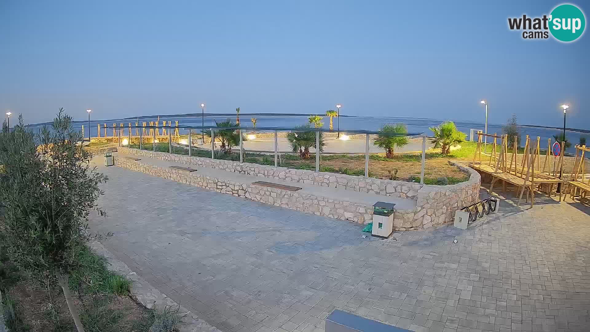 Mandre Sommerbühne Webcam – Velika điga | Insel Pag