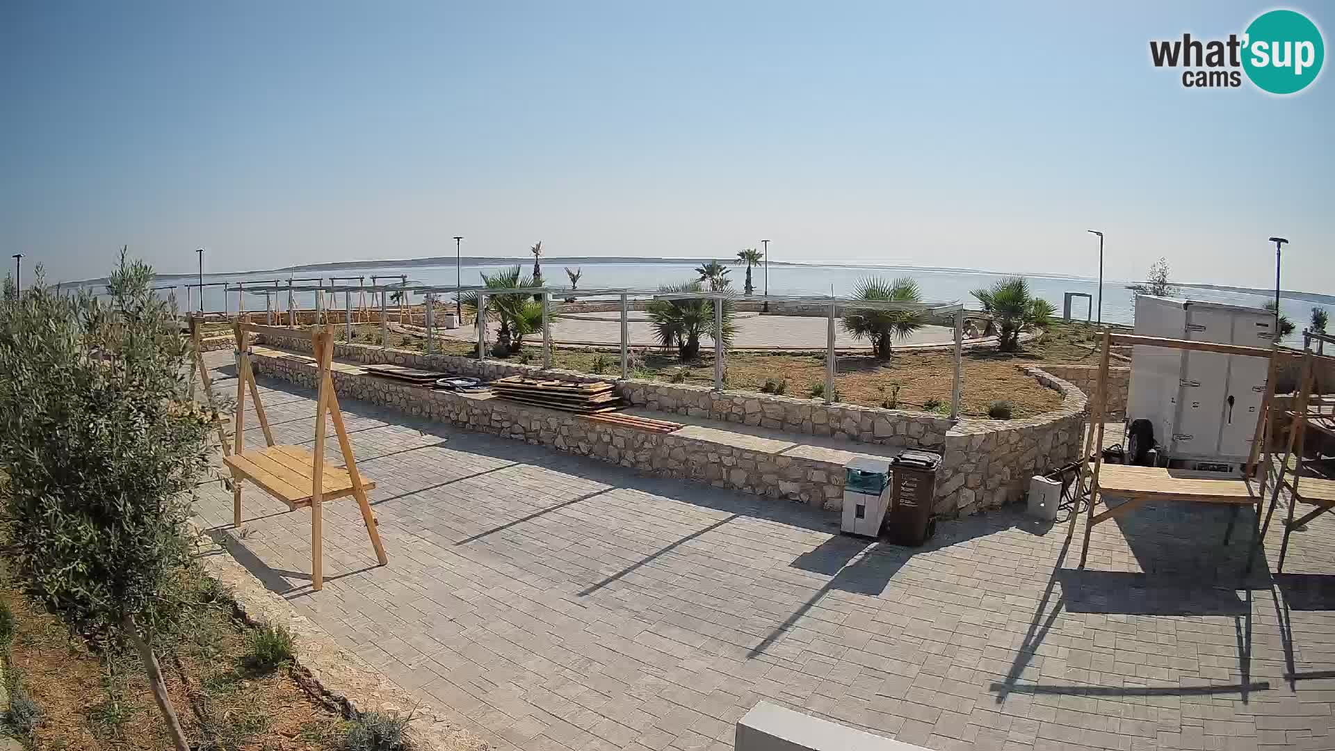 Mandre Sommerbühne Webcam – Velika điga | Insel Pag