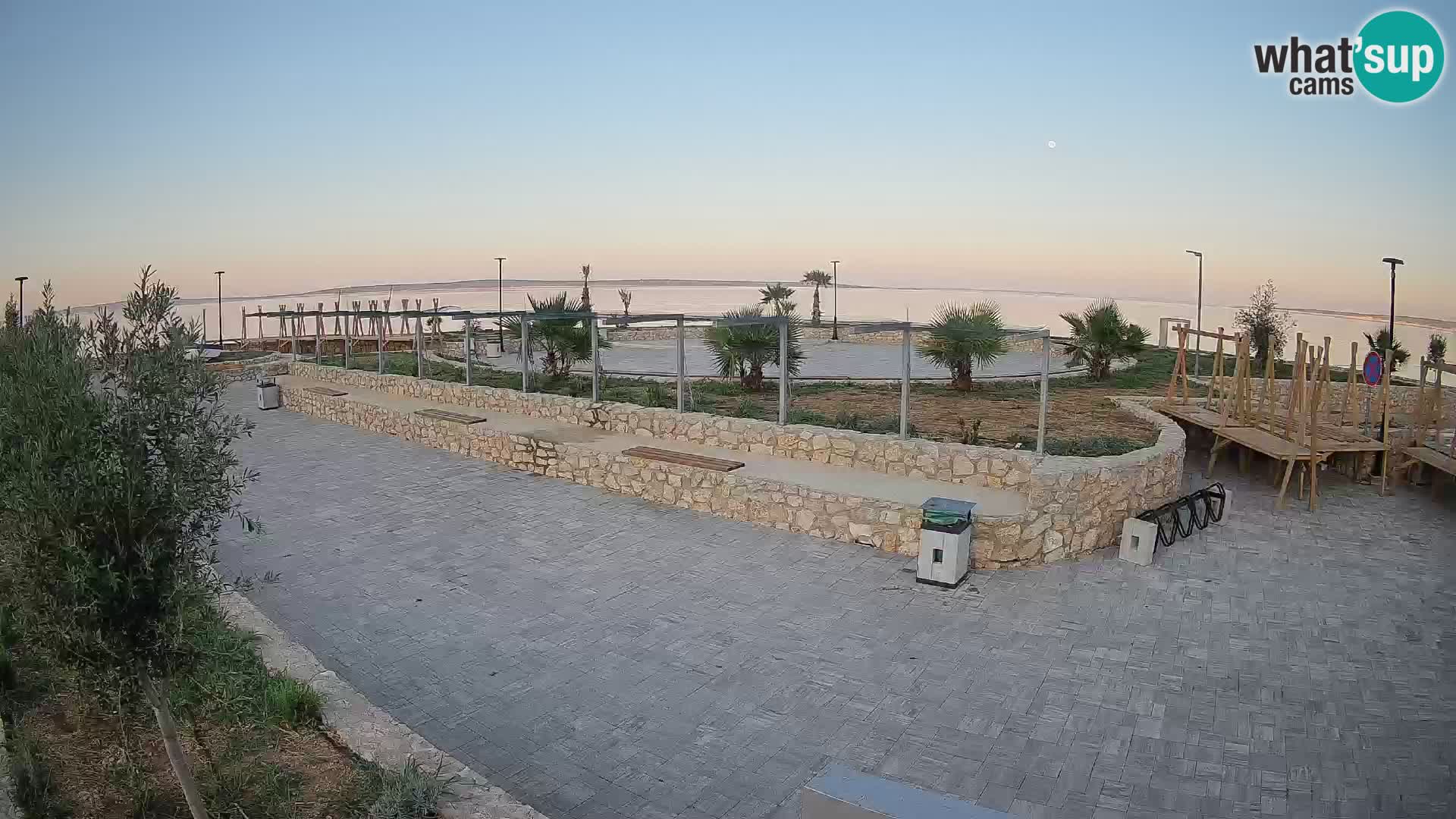 Webcam Mandre – Palco estivo Velika điga | Isola di Pag
