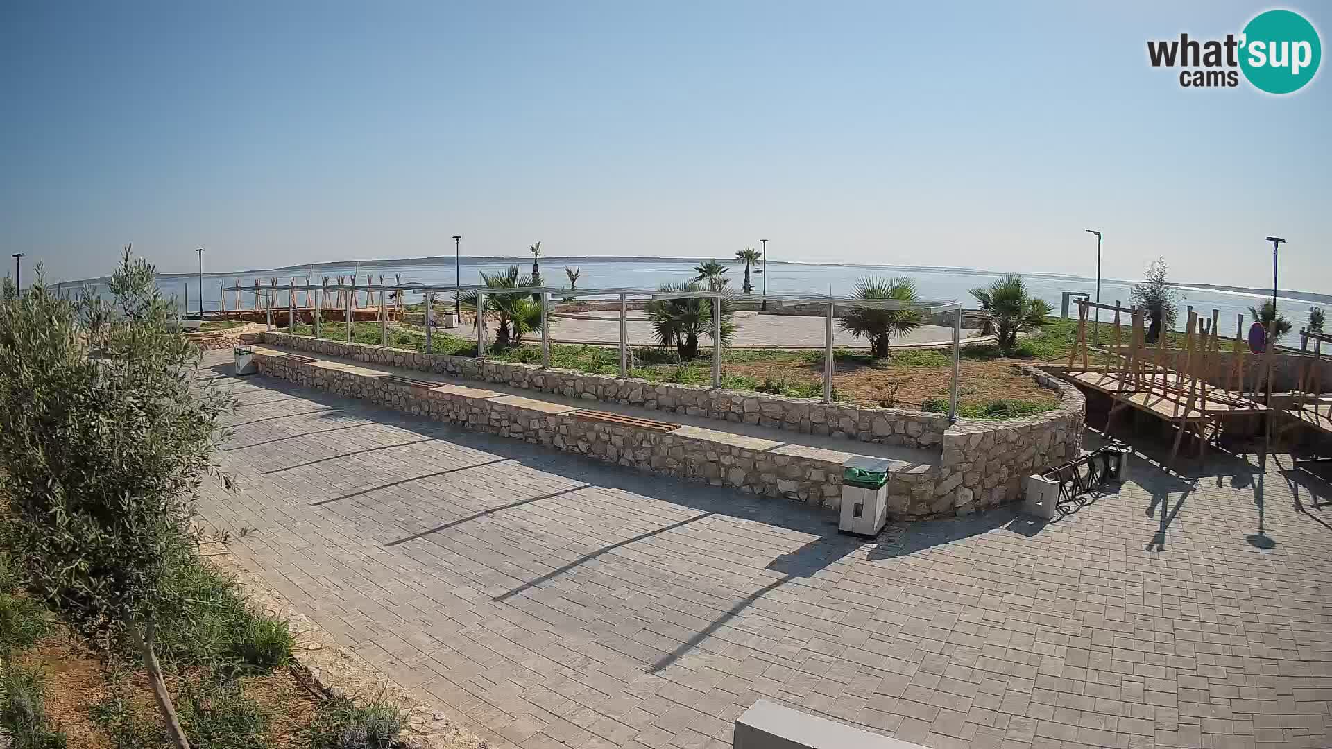 Mandre Summer Stage Webcam – Velika điga | Pag Island
