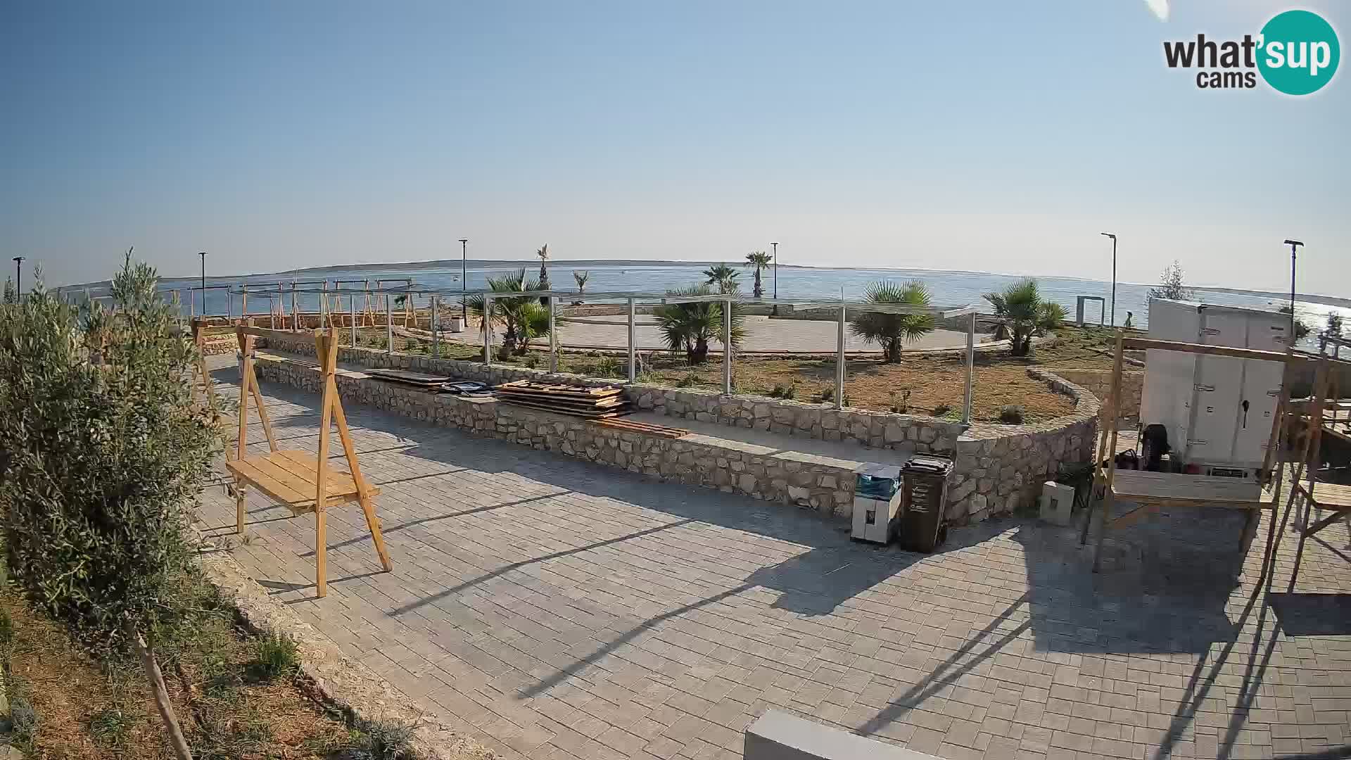 Mandre Sommerbühne Webcam – Velika điga | Insel Pag