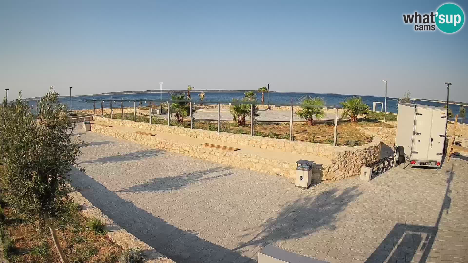 Mandre Sommerbühne Webcam – Velika điga | Insel Pag