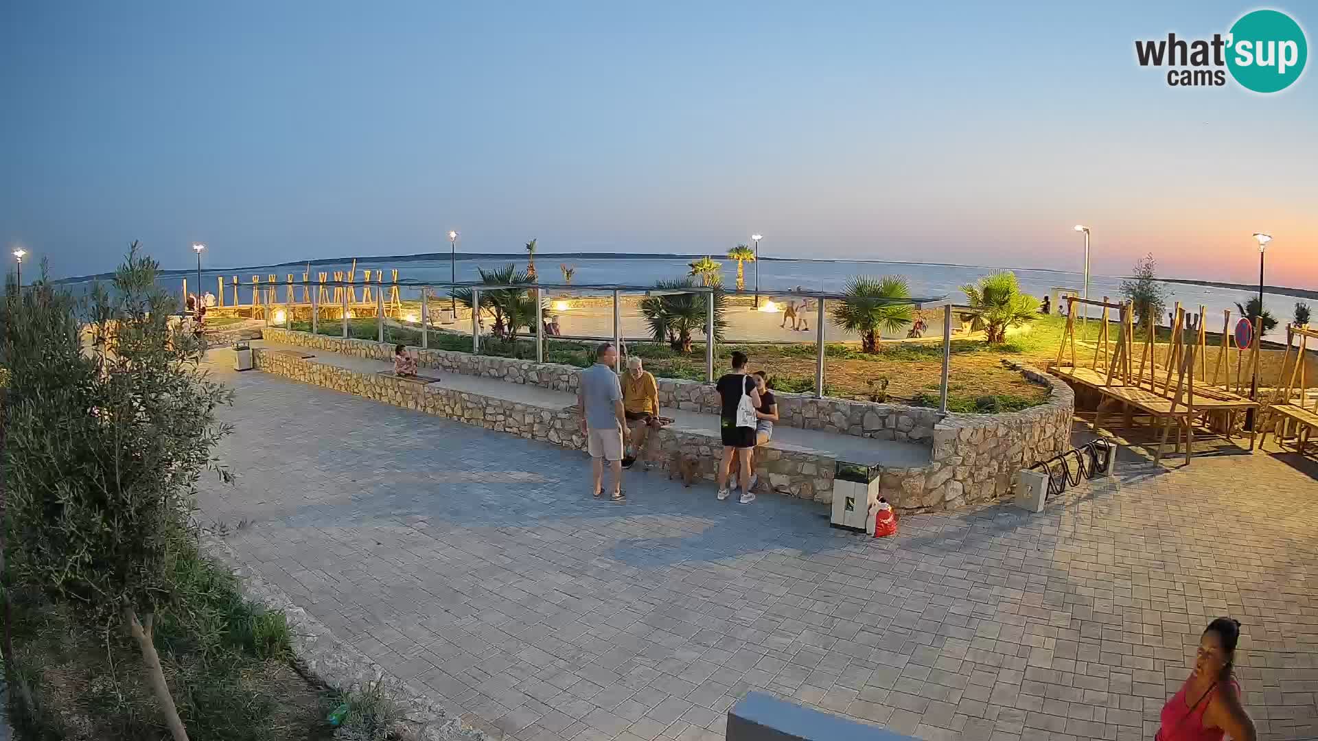 Mandre Sommerbühne Webcam – Velika điga | Insel Pag