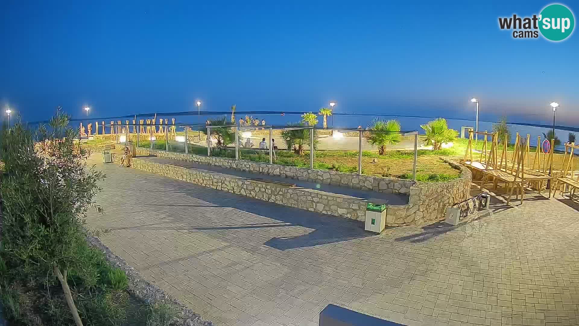 Mandre Sommerbühne Webcam – Velika điga | Insel Pag