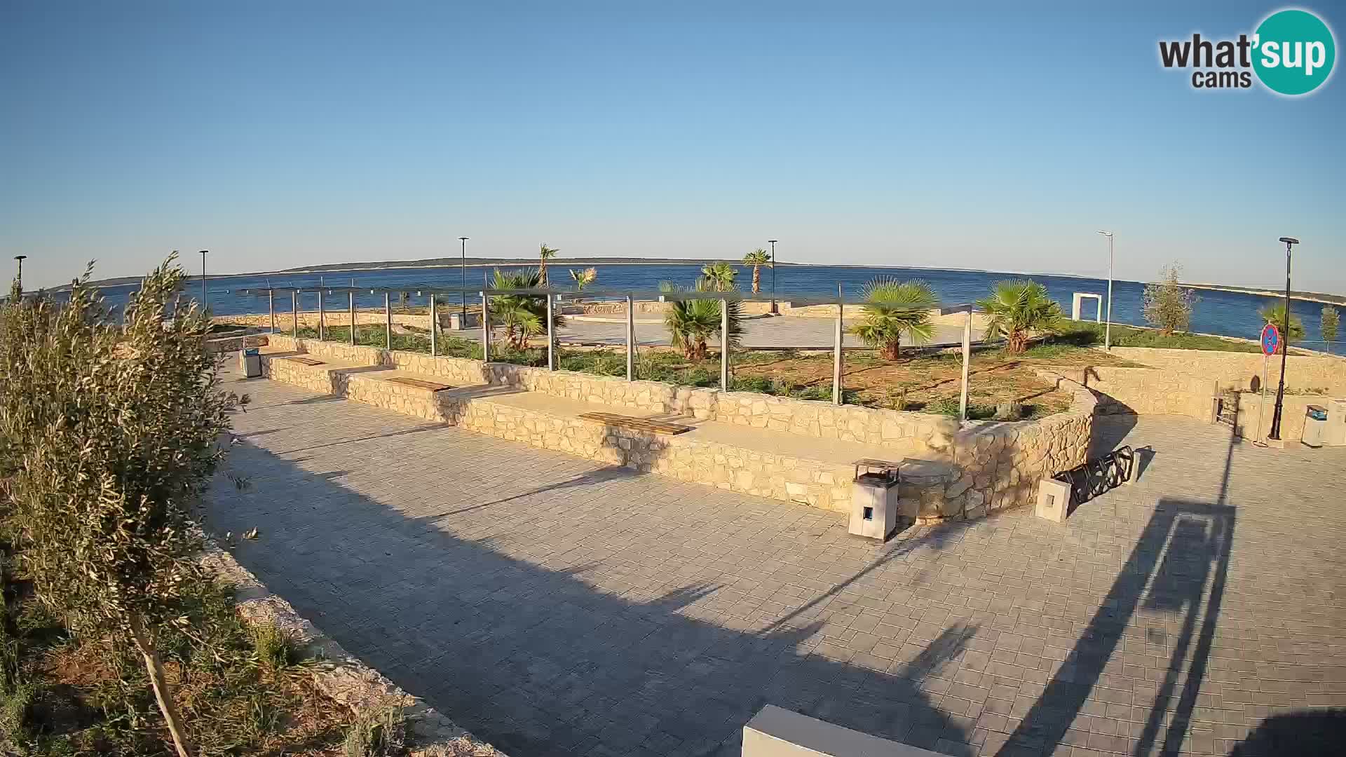 Mandre Summer Stage Webcam – Velika điga | Pag Island