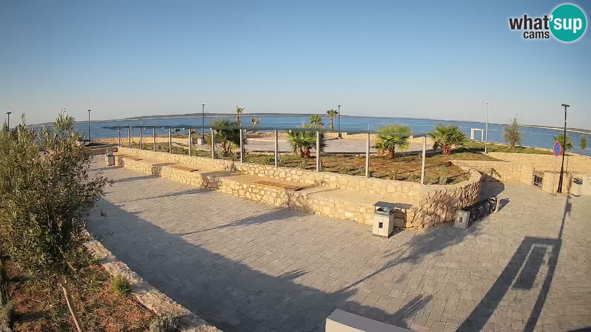 Webcam Mandre – Palco estivo Velika điga | Isola di Pag