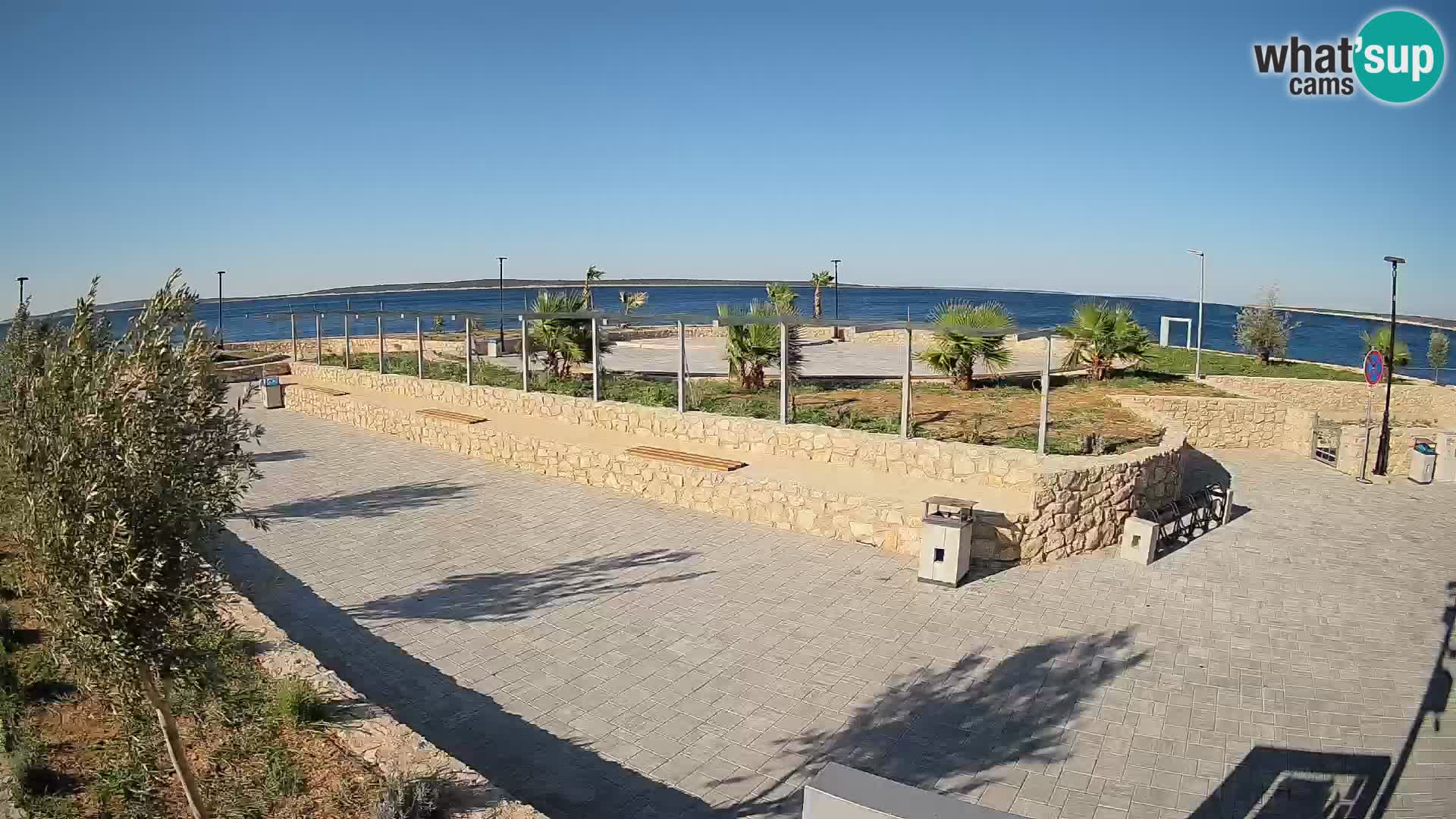 Mandre Sommerbühne Webcam – Velika điga | Insel Pag