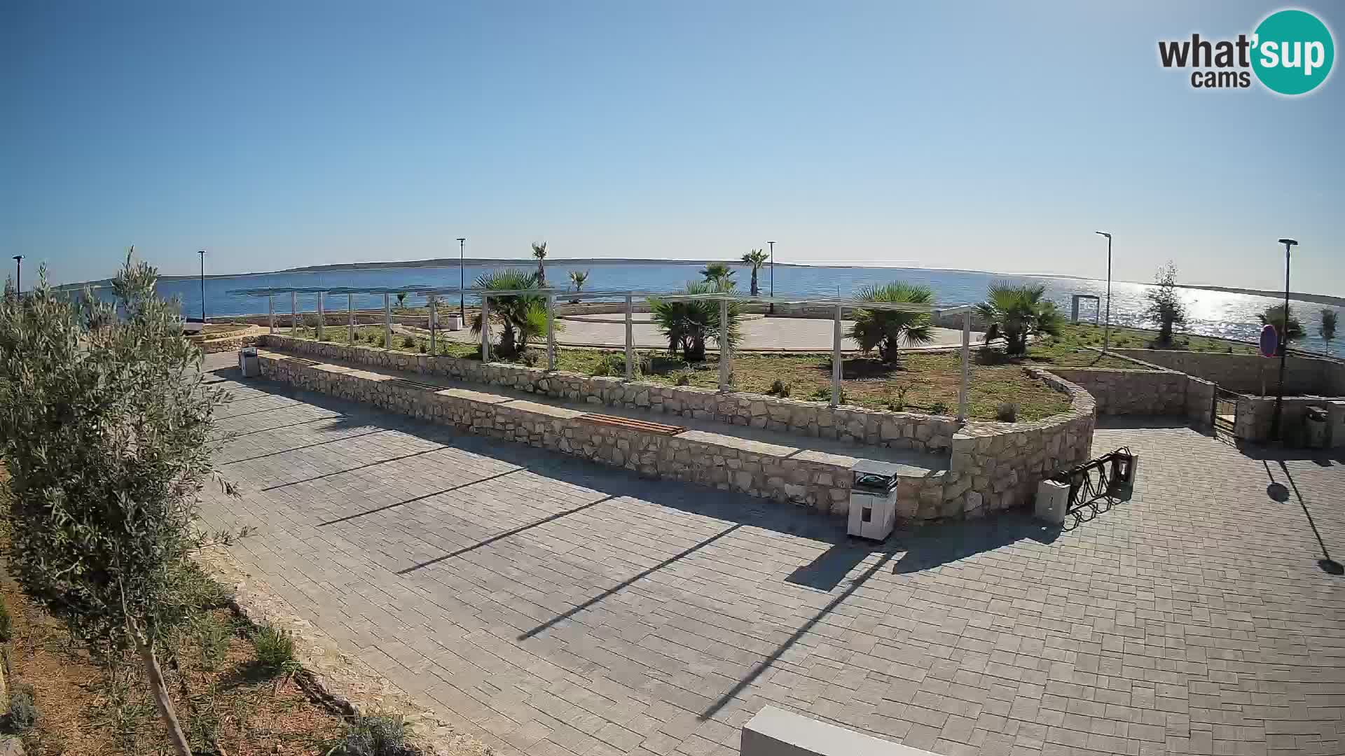 Webcam Mandre – Palco estivo Velika điga | Isola di Pag