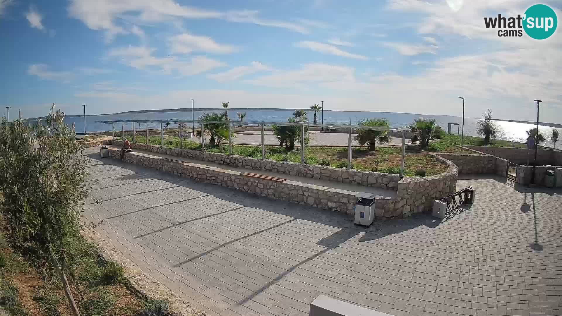 Mandre Summer Stage Webcam – Velika điga | Pag Island