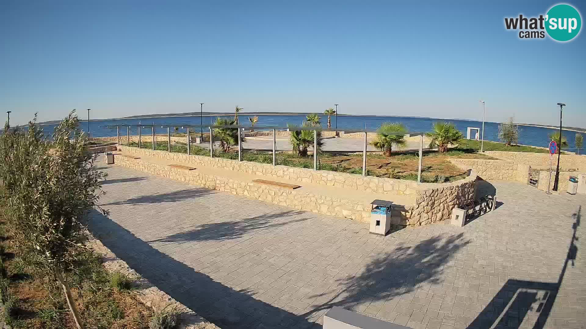 Webcam Mandre – Palco estivo Velika điga | Isola di Pag