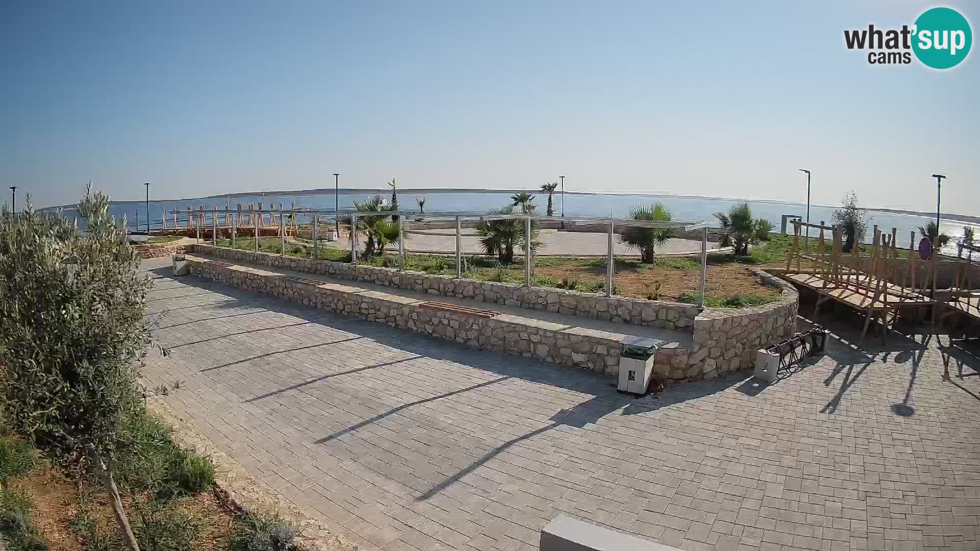 Webcam Mandre – Palco estivo Velika điga | Isola di Pag