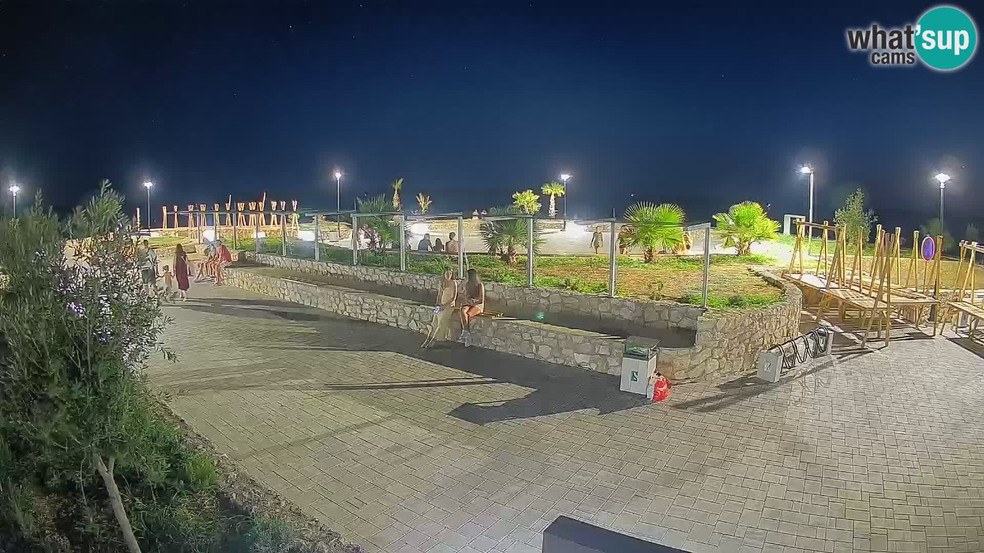 Mandre Sommerbühne Webcam – Velika điga | Insel Pag