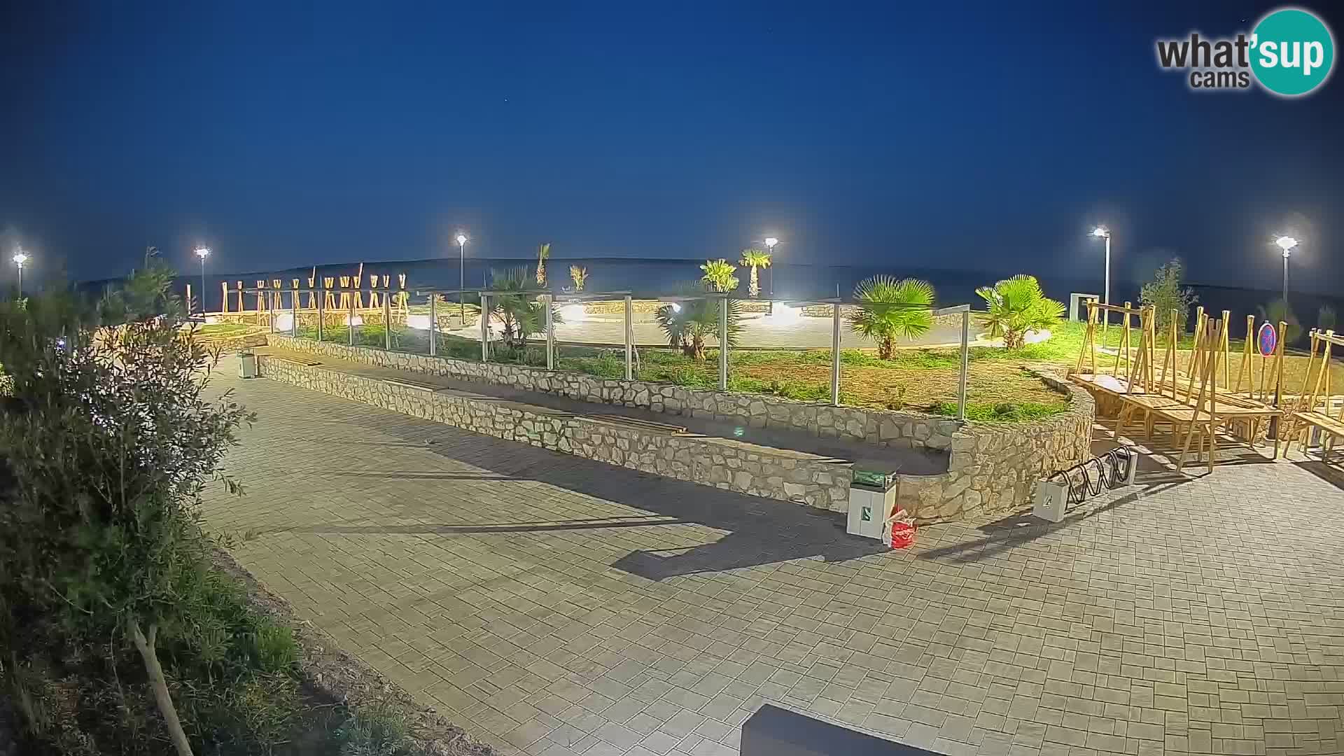 Mandre Sommerbühne Webcam – Velika điga | Insel Pag