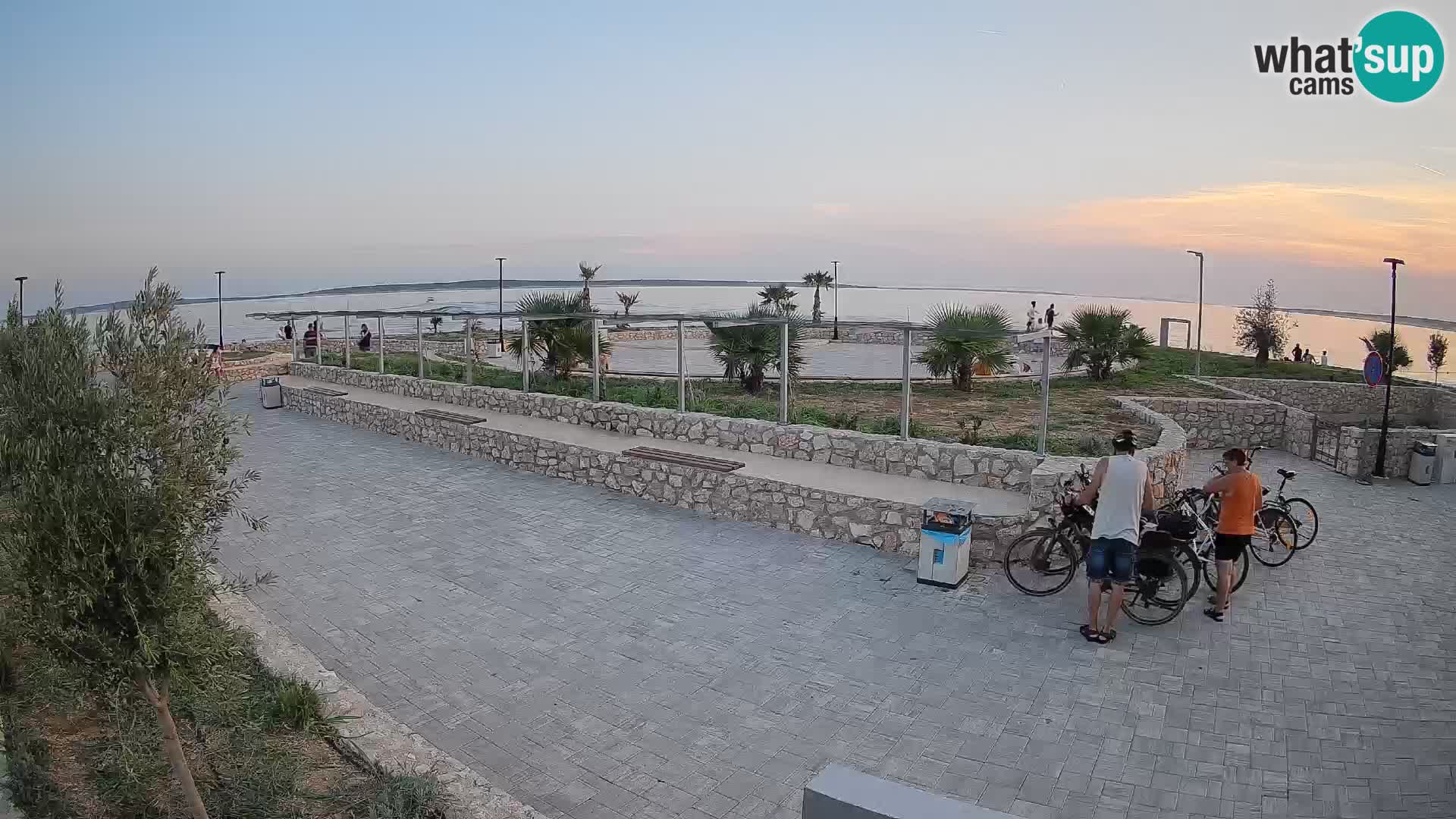 Mandre Summer Stage Webcam – Velika điga | Pag Island