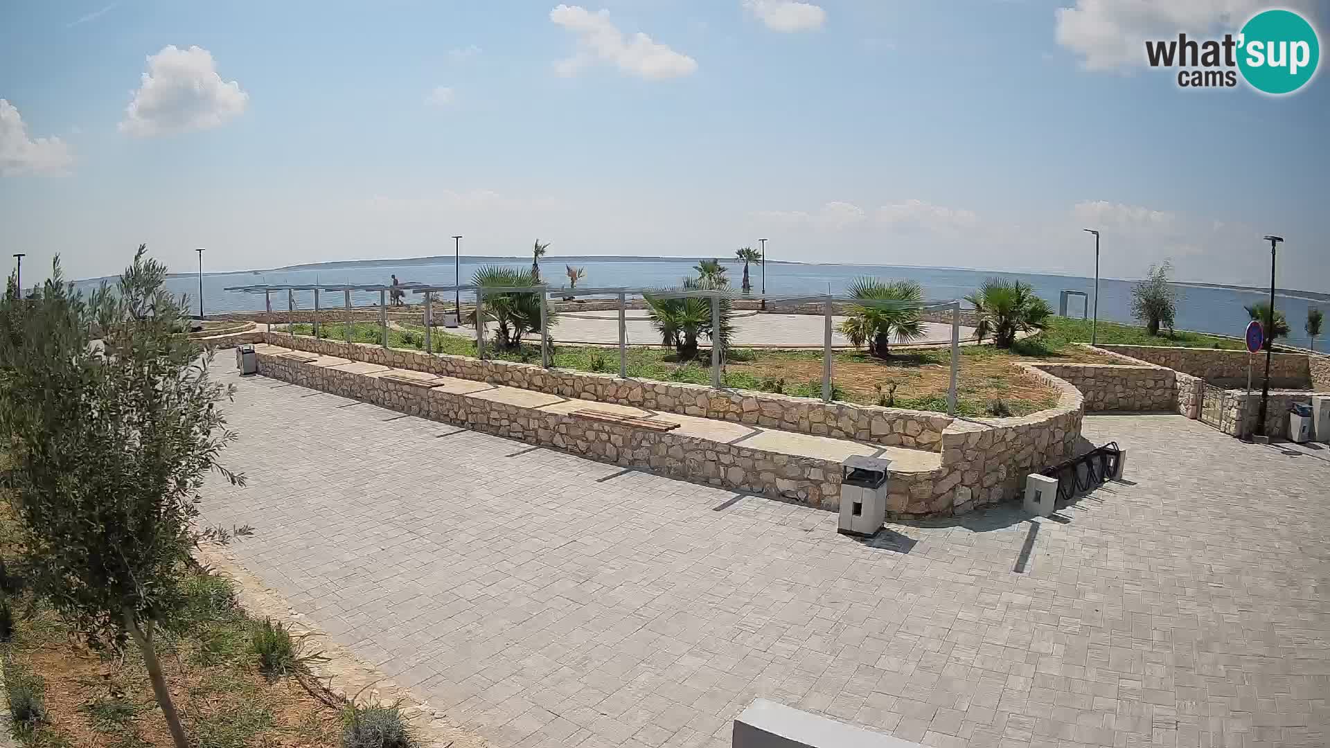 Mandre Summer Stage Webcam – Velika điga | Pag Island