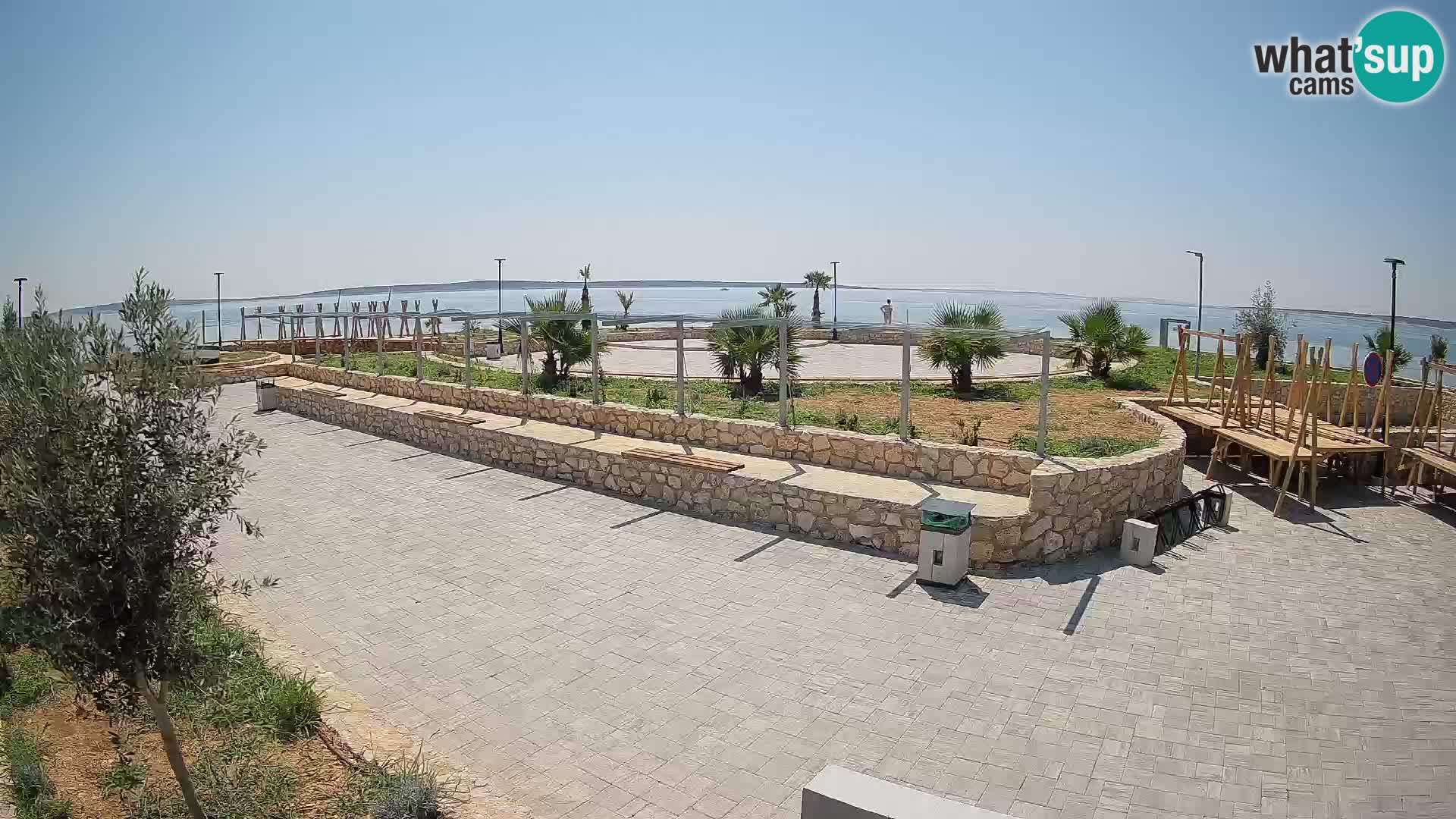 Mandre Sommerbühne Webcam – Velika điga | Insel Pag
