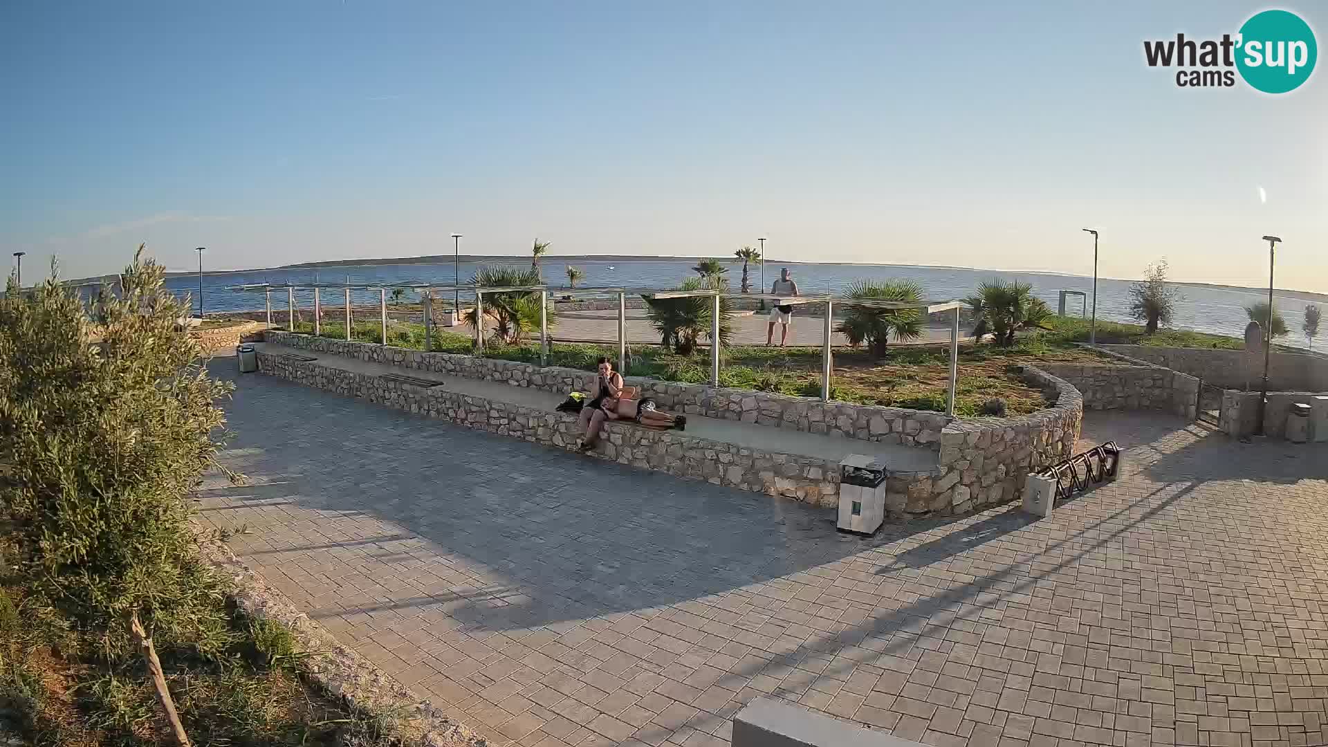 Mandre Summer Stage Webcam – Velika điga | Pag Island